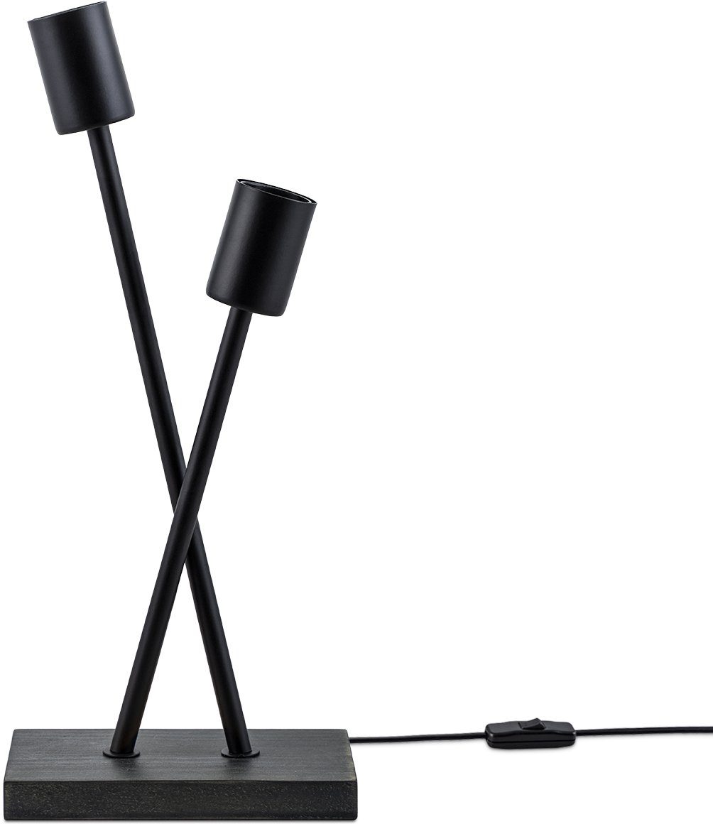 Paco Home Tischleuchte IKS, ohne Leuchtmittel, Stehlampe LED Lampe Wohnzimm günstig online kaufen