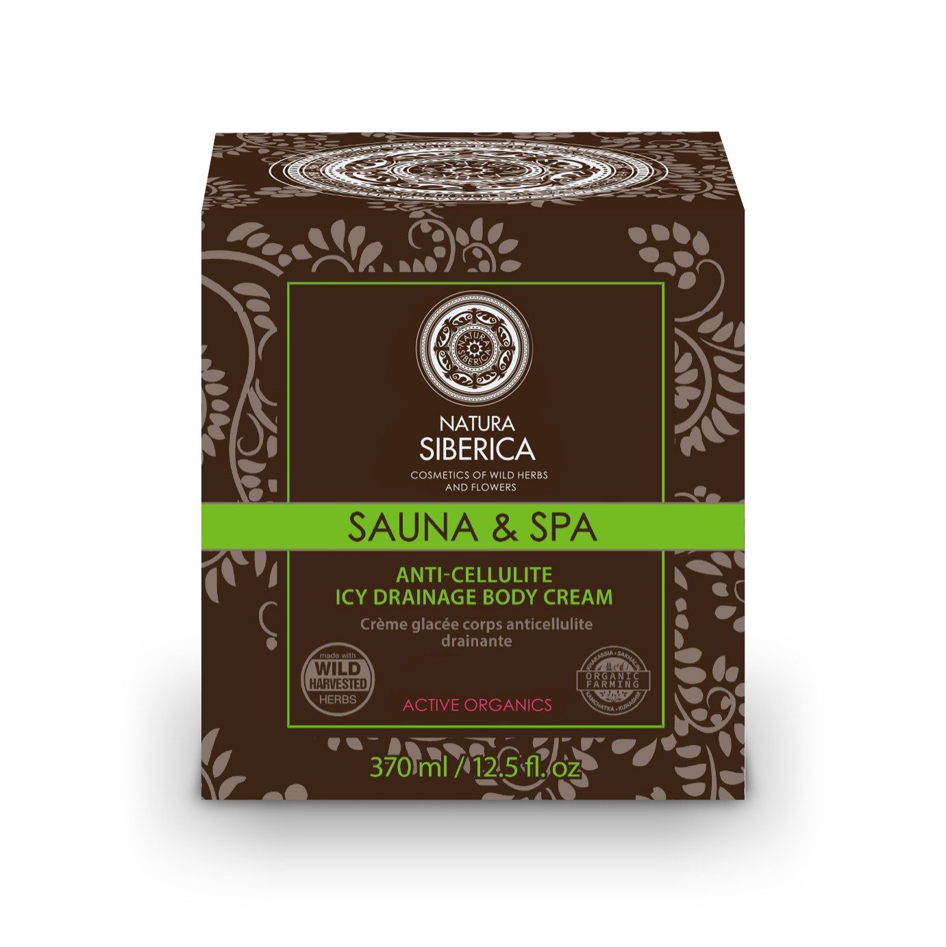 Natura Siberica Körpercreme Sauna & Spa Anti-Cellulite Icy Drainage Body Cream - Lymphdrainage