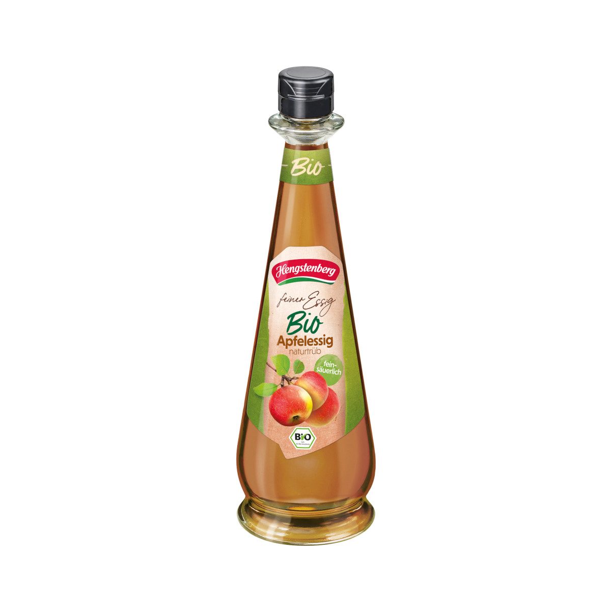 Hengstenberg Essig, Hengstenberg Bio Apfelessig naturtrüb 5 Prozent Säure Flasche 500ml