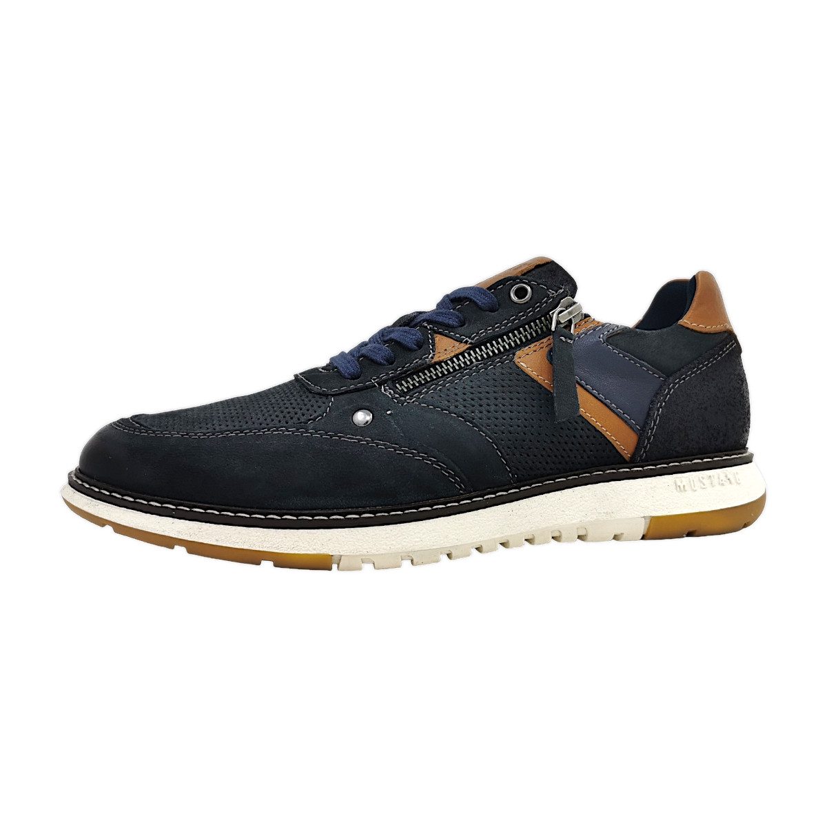 Mustang Shoes sportlicher Schnürer Schnürschuh günstig online kaufen