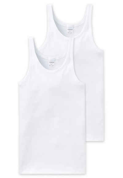 Schiesser Unterhemd »Herren Unterhemd 2er Pack ärmellos, Cotton« Schiesser Unterhemd »Herren Unterhemd 2er Pack ärmellos, Cotton«