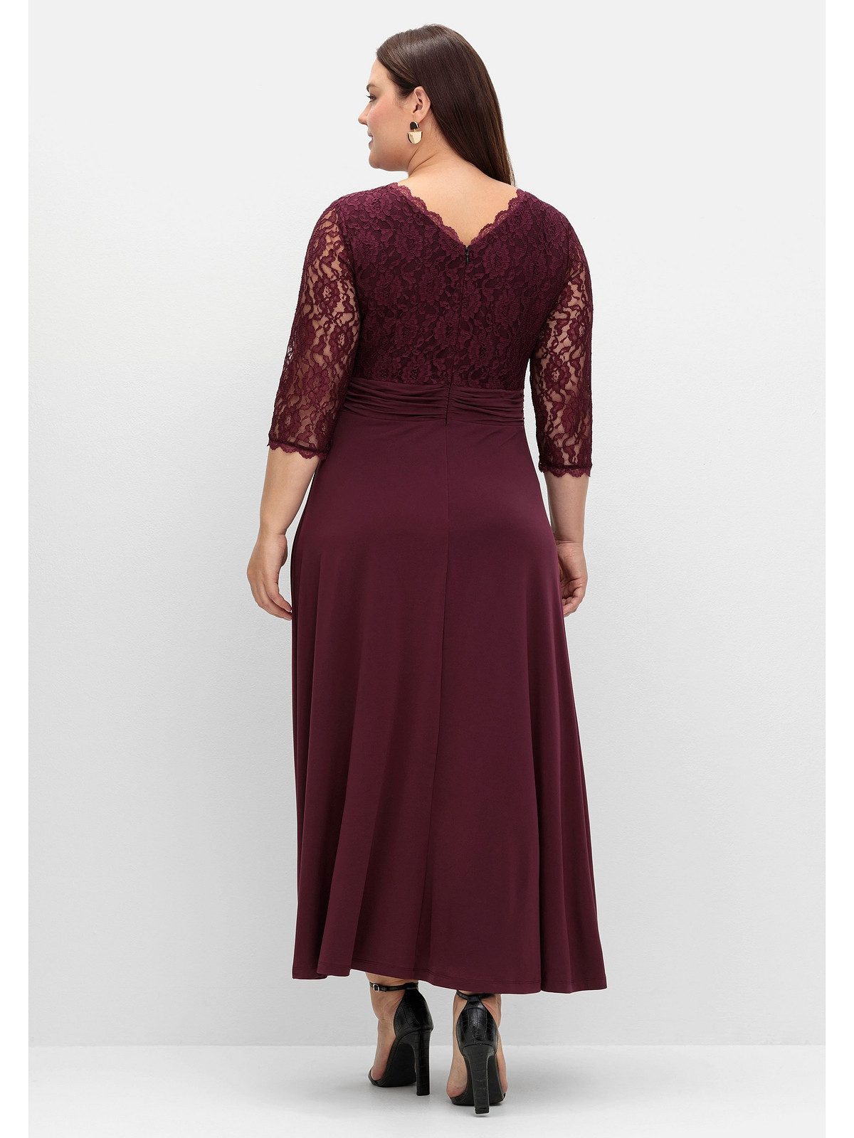 Sheego Abendkleid Große Größen mit Oberteil günstig online kaufen