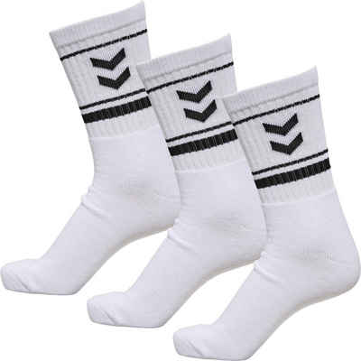 hummel Socken hmlSTRIPE CREW 3-PACK SOCKS WHITE