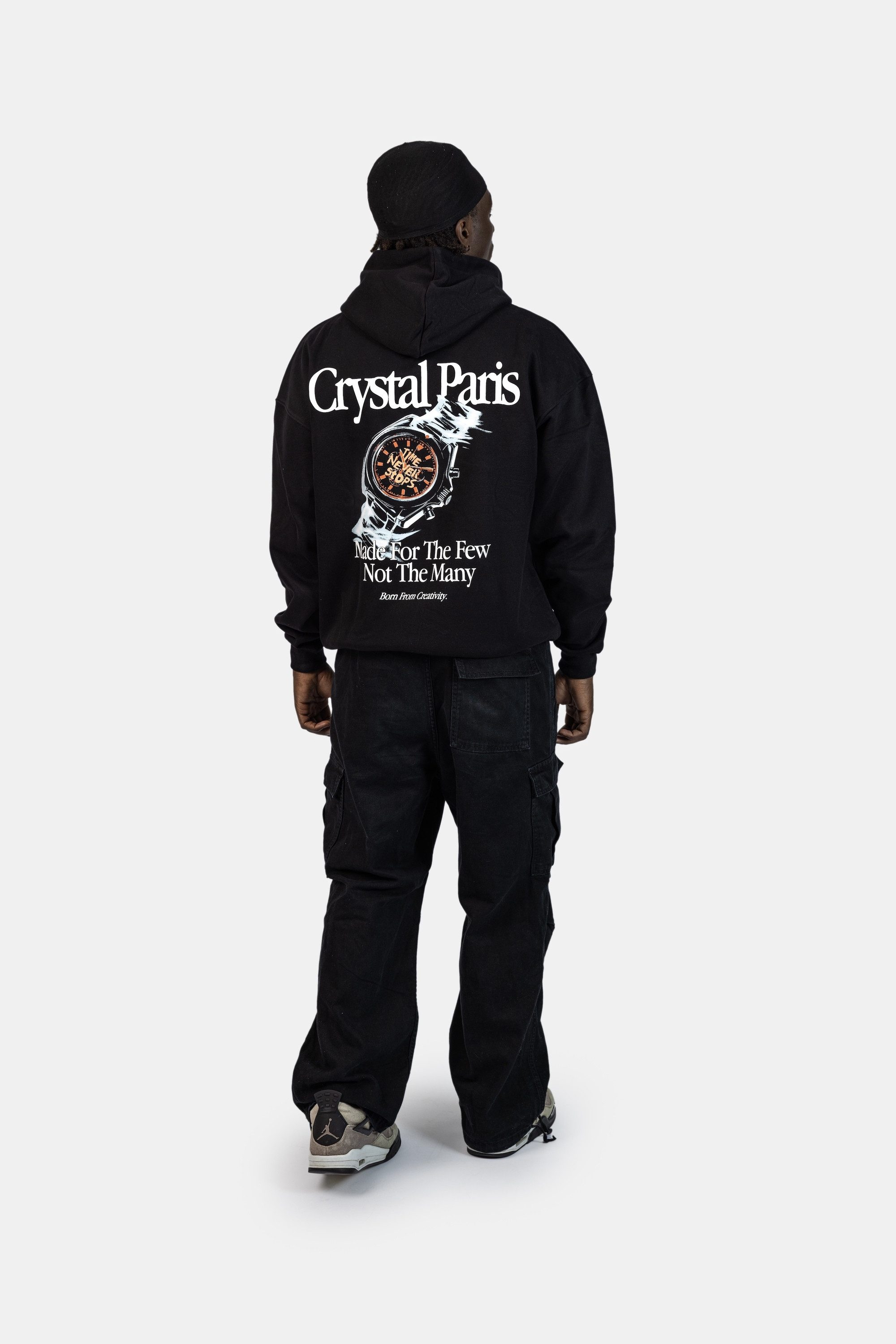 Crystal Paris Kapuzenpullover Time (1-tlg)