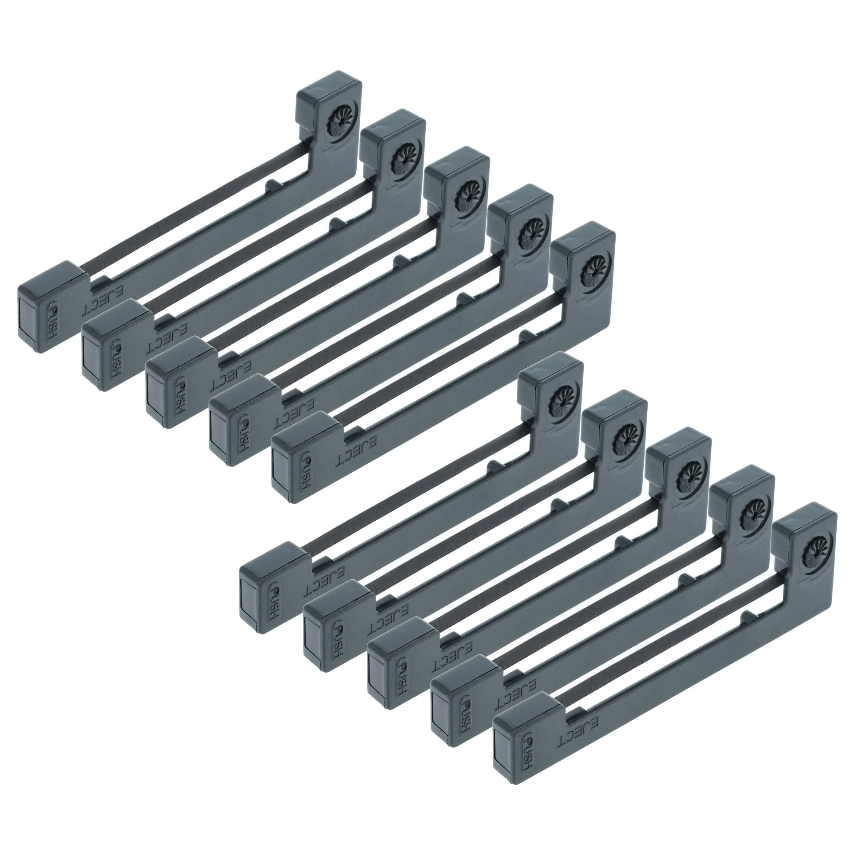 vhbw Druckerband Ersatz für Epson ERC-09B, ERC-09, C43S015354 für Etikettendrucker