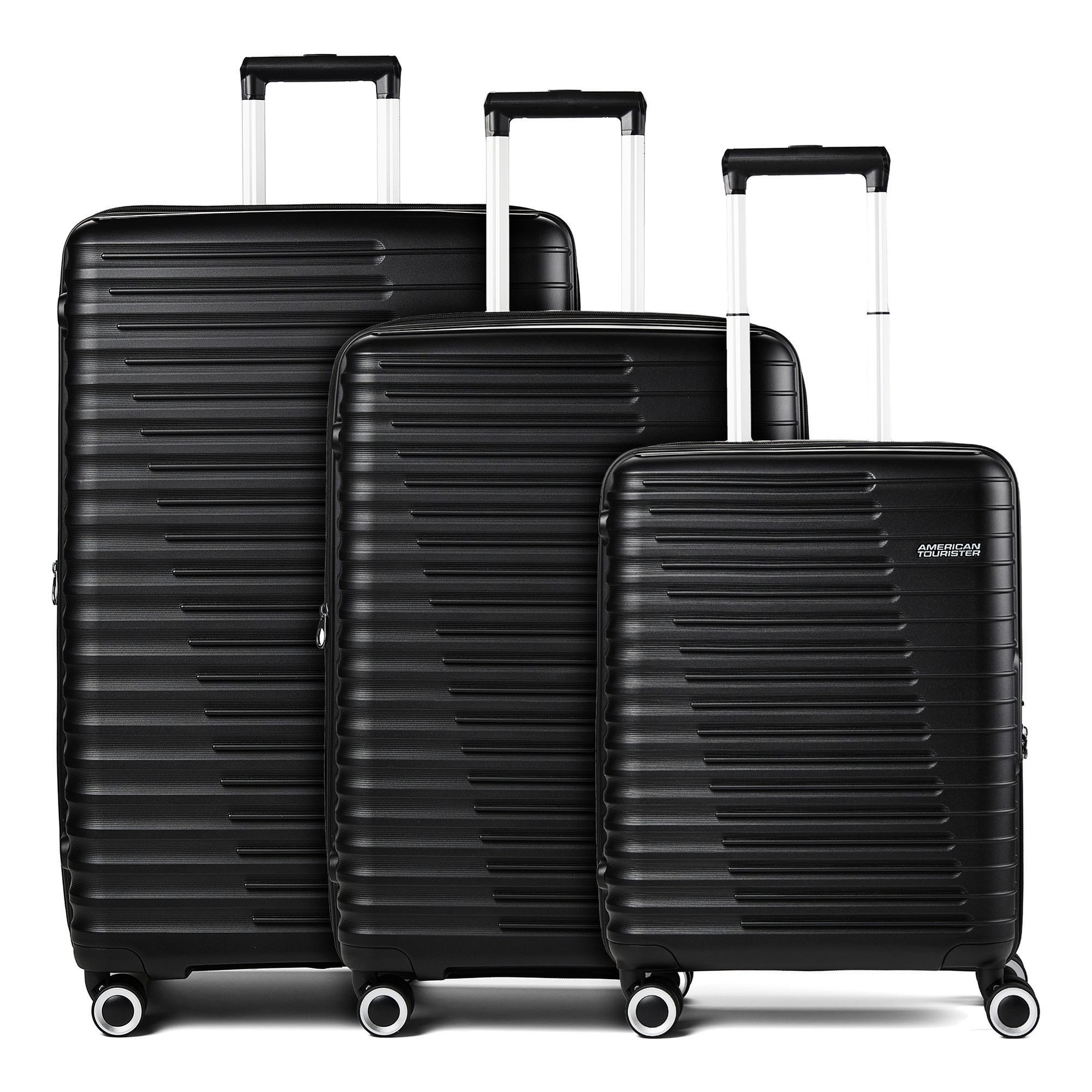 American Tourister® Trolleyset Roadrush, 4 Rollen, (3-teilig, 3 tlg), Polypropylen