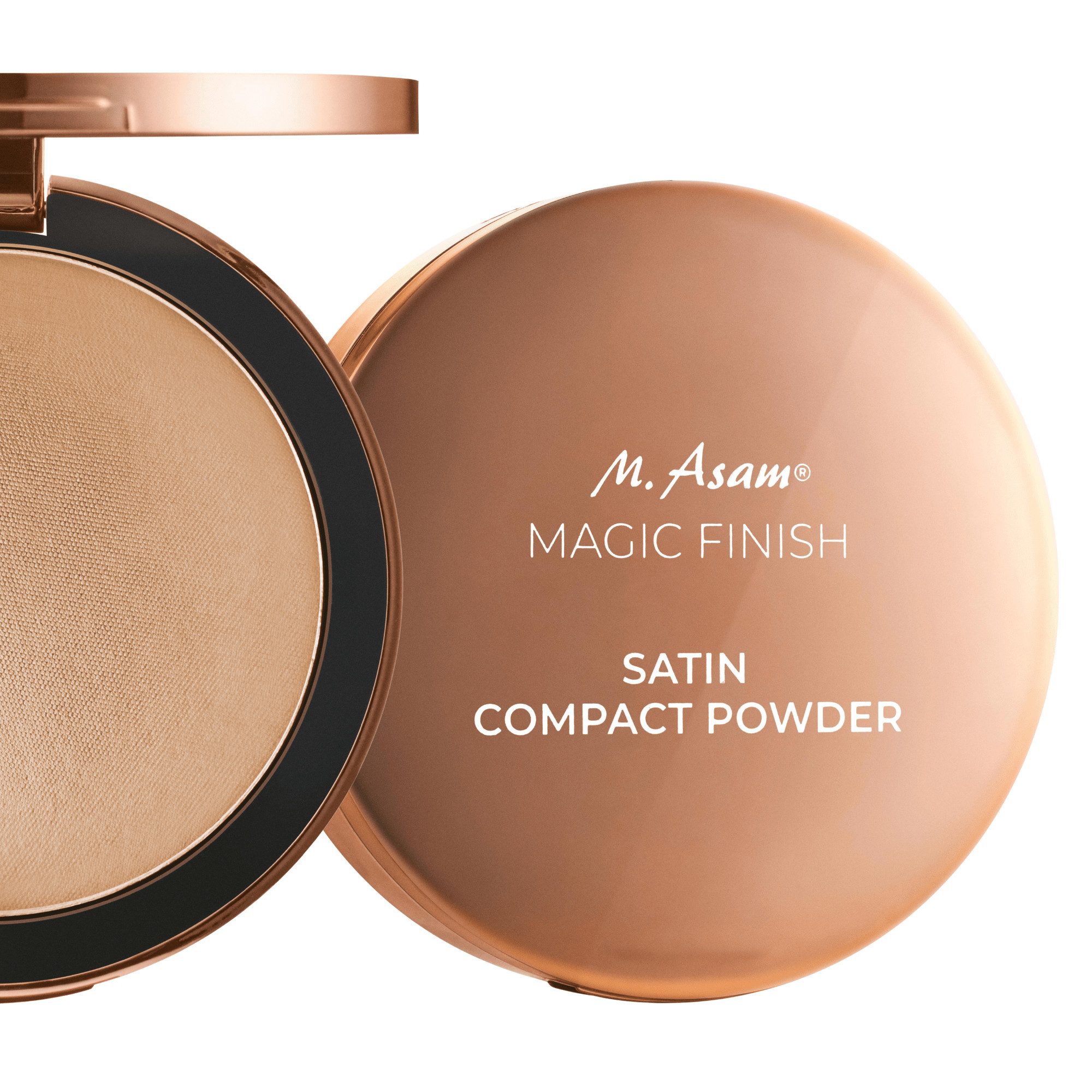 asambeauty Puder - Magic Finish Satin Kompaktpuder Nude