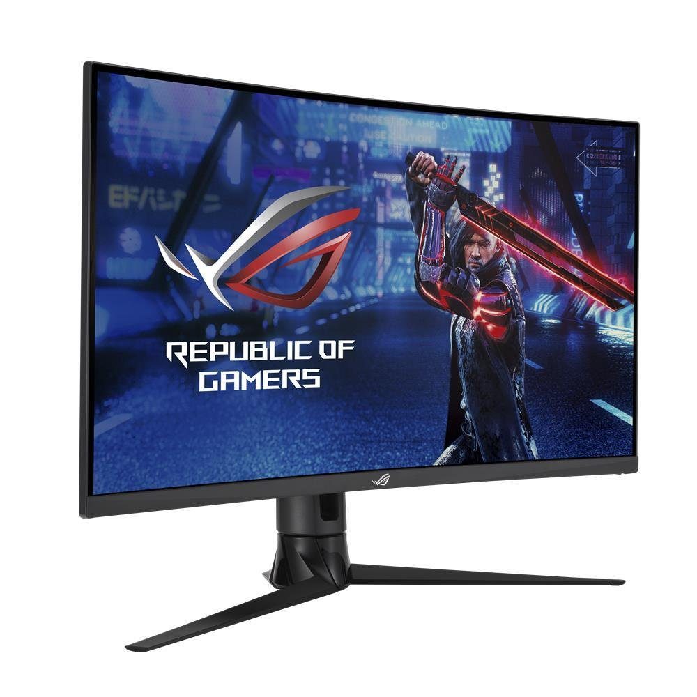 Asus ROG Strix XG32VC Curved-Gaming-LED-Monitor (80,01 cm/31,5 ", 2560 x 1440 px, WQHD, 1 ms Reaktionszeit, 170Hz (Über 144Hz), FreeSync Premium Pro, Display HDR 400)