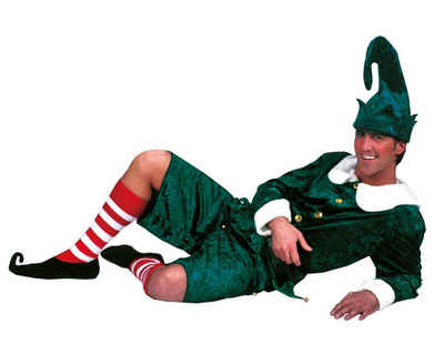 Karneval-Klamotten Kostüm Elfen Kostüm Herren, Weihnachtskostüm Erwachsene