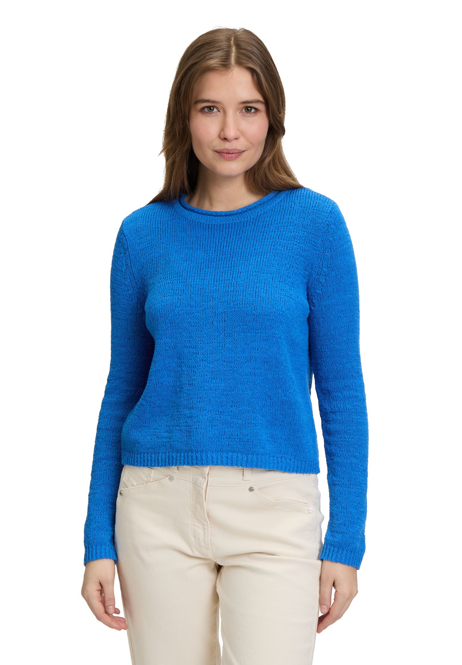 Strickpullover Betty Barclay Damen Grobstrick-Pullover mit Effektgarn