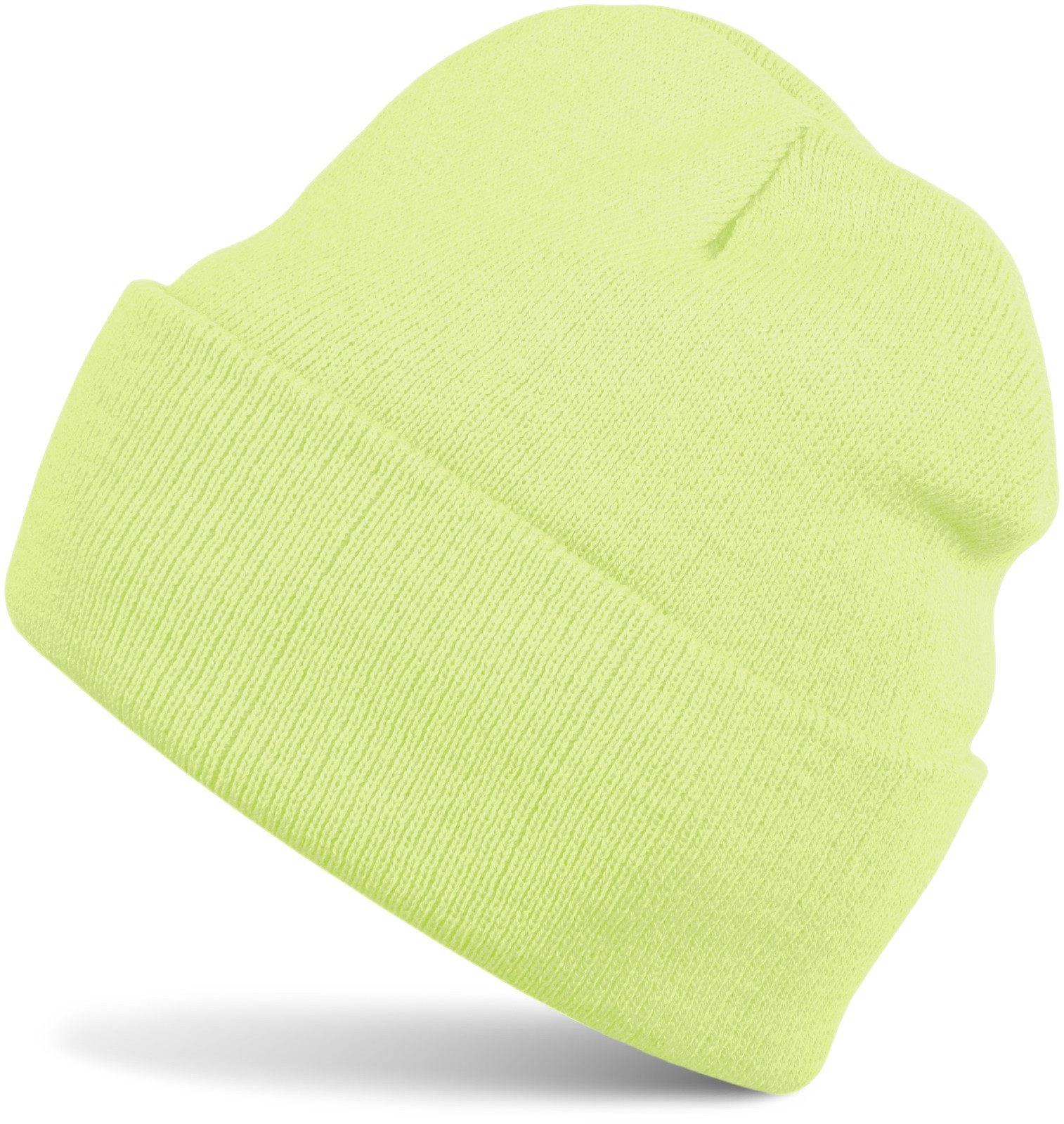 styleBREAKER Strickmütze Winter Strickmütze mit Krempe (1-St)