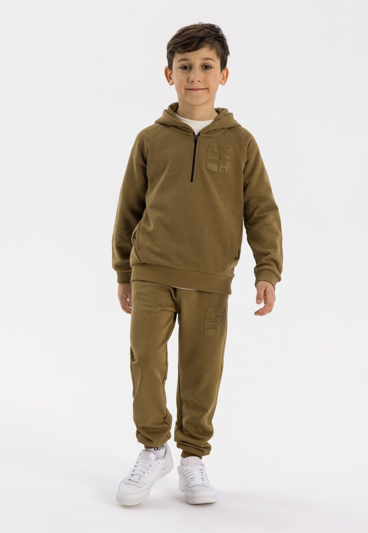 MINOTI Jogginganzug Trainingsanzug mit Kapuzensweatshirt (3y-14y) günstig online kaufen