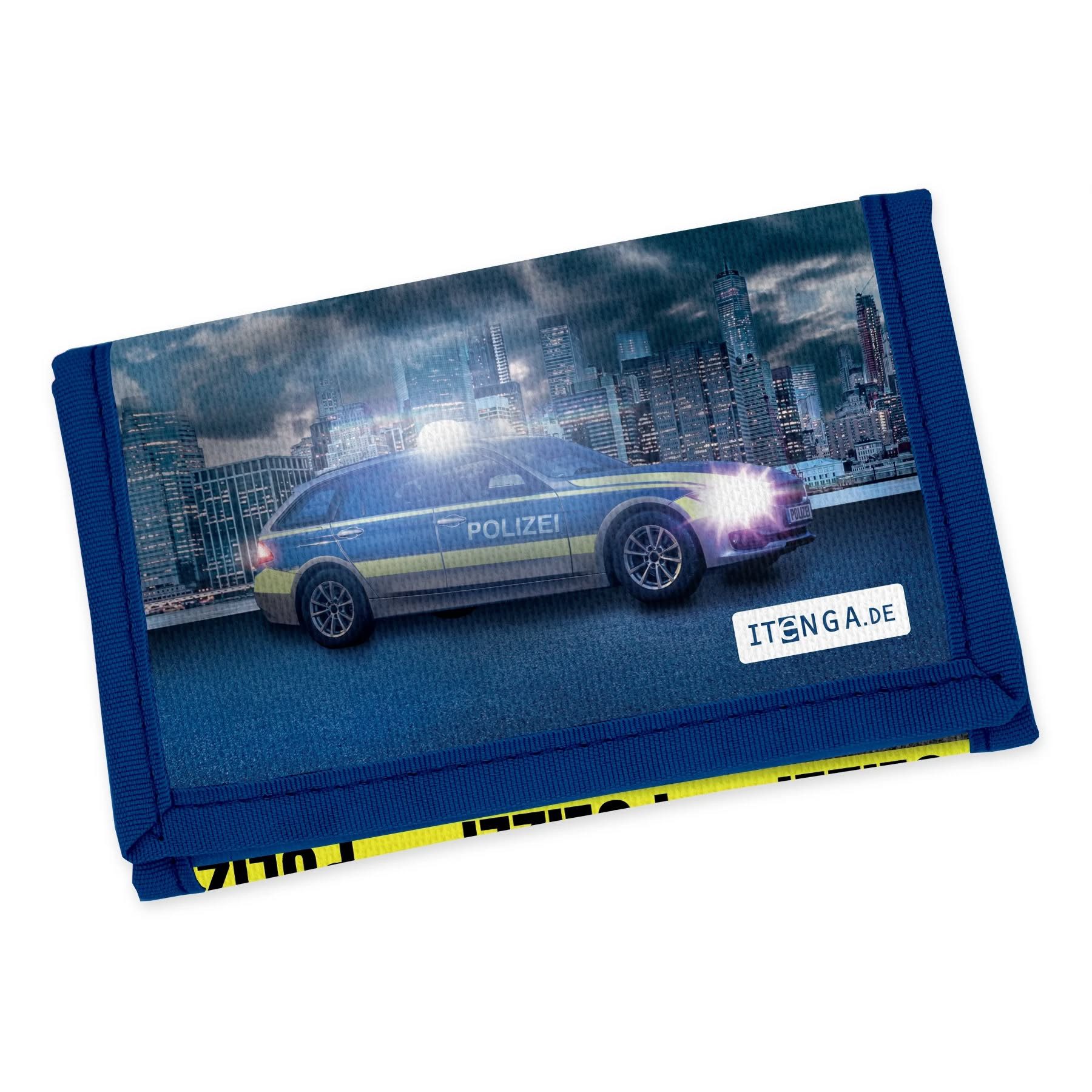 itenga Brustbeutel itenga Brustbeutel - POLIZEI - Geld Beutel Börse Schlaufe Polyester