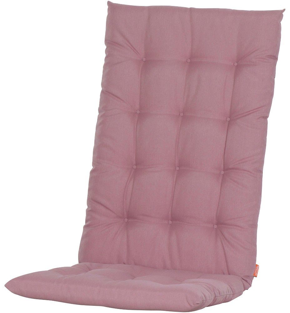Siena Garden Sesselauflage ATRIA, 123 cm, TOPSELLER!, (passend für Hochlehner, OTTOs Choice), Dessin Uni, 100% recyceltem Polyester, in verschiedenen Farben