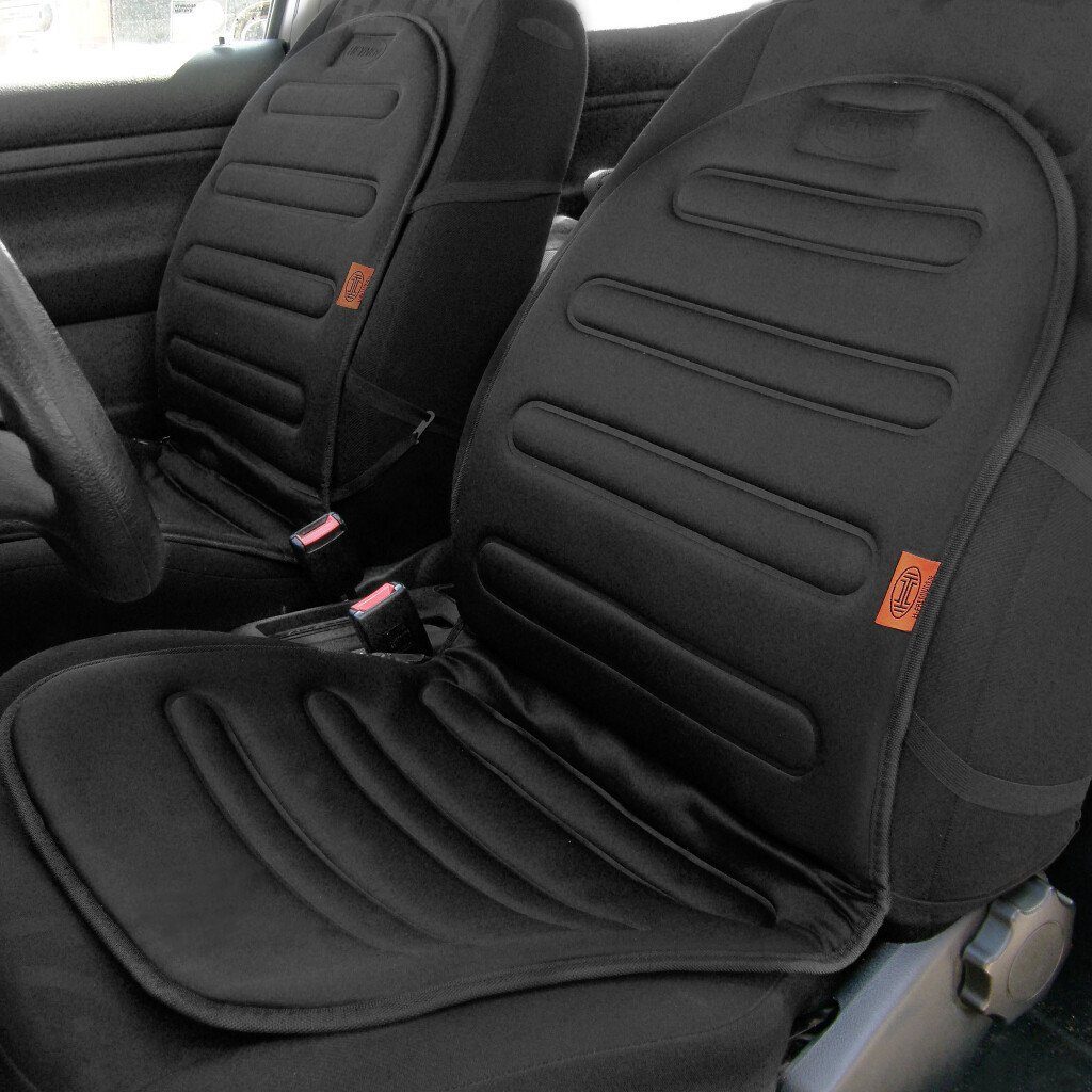 Heyner 12V Premium Carbon Sitzheizung beheizbare Sitzauflage inkl