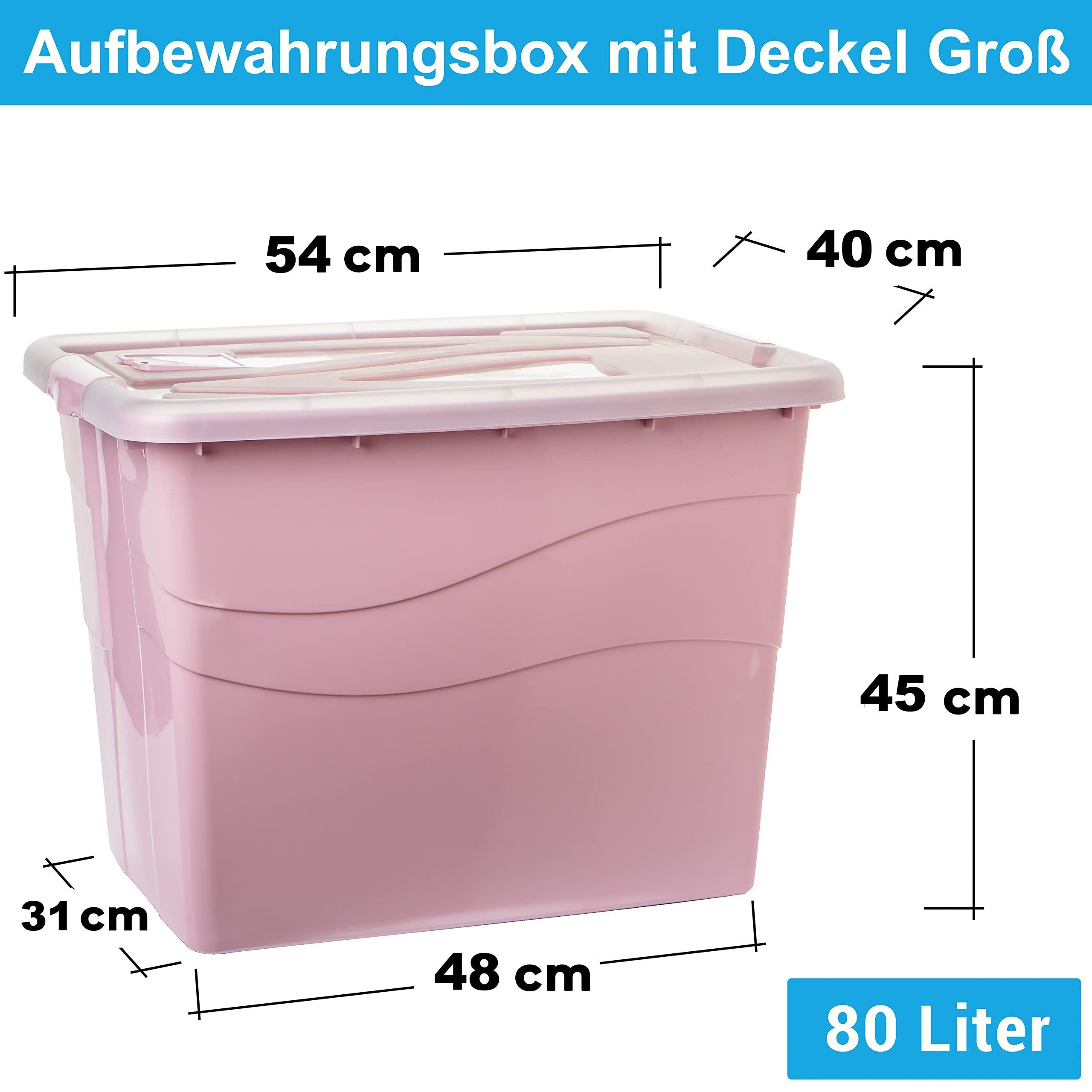 Centi Aufbewahrungsbox Große Aufbewahrungsbox mit Deckel, günstig online kaufen
