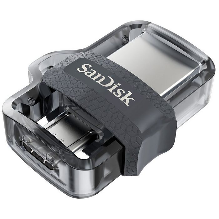 Sandisk Ultra Dual USB Drive m3.0 64 GB - Speicherstick - grau USB-Stick