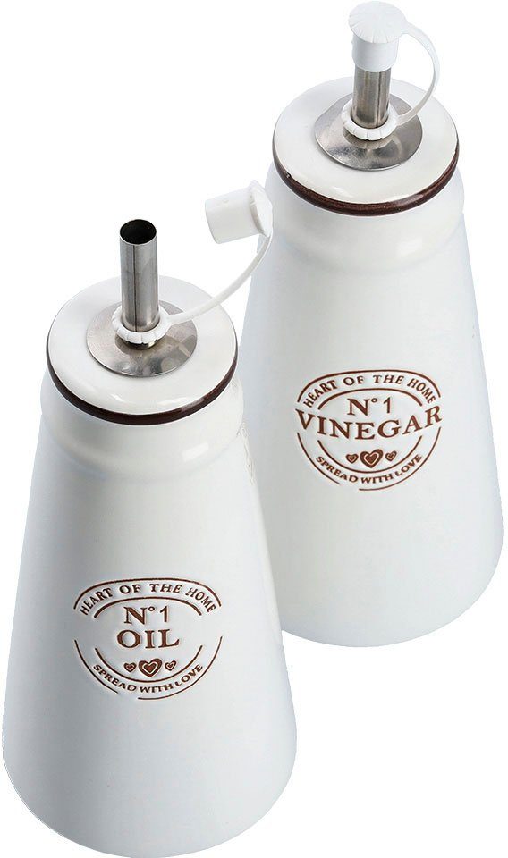 Zeller Present Menage-Set, (Set, 2-tlg), 260 ml, Keramik