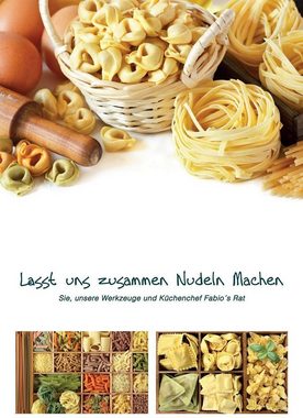 Extragoods Nudelmaschine Nudeln Zubereitungs - Pasta Starter Set - Herstellung von Teigwaren