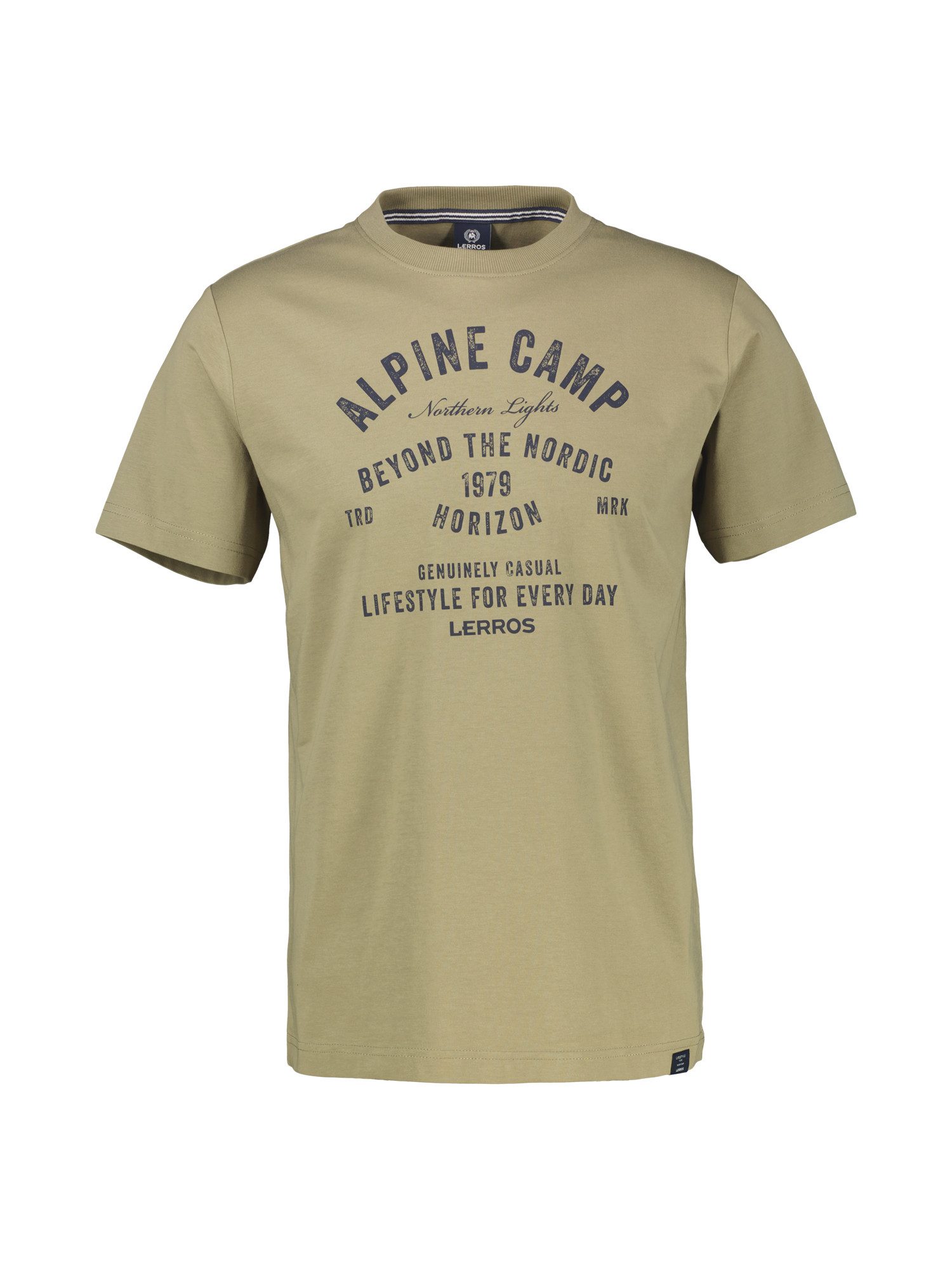 T-Shirt T-Shirt mit Outdoorprint in Großen Größen