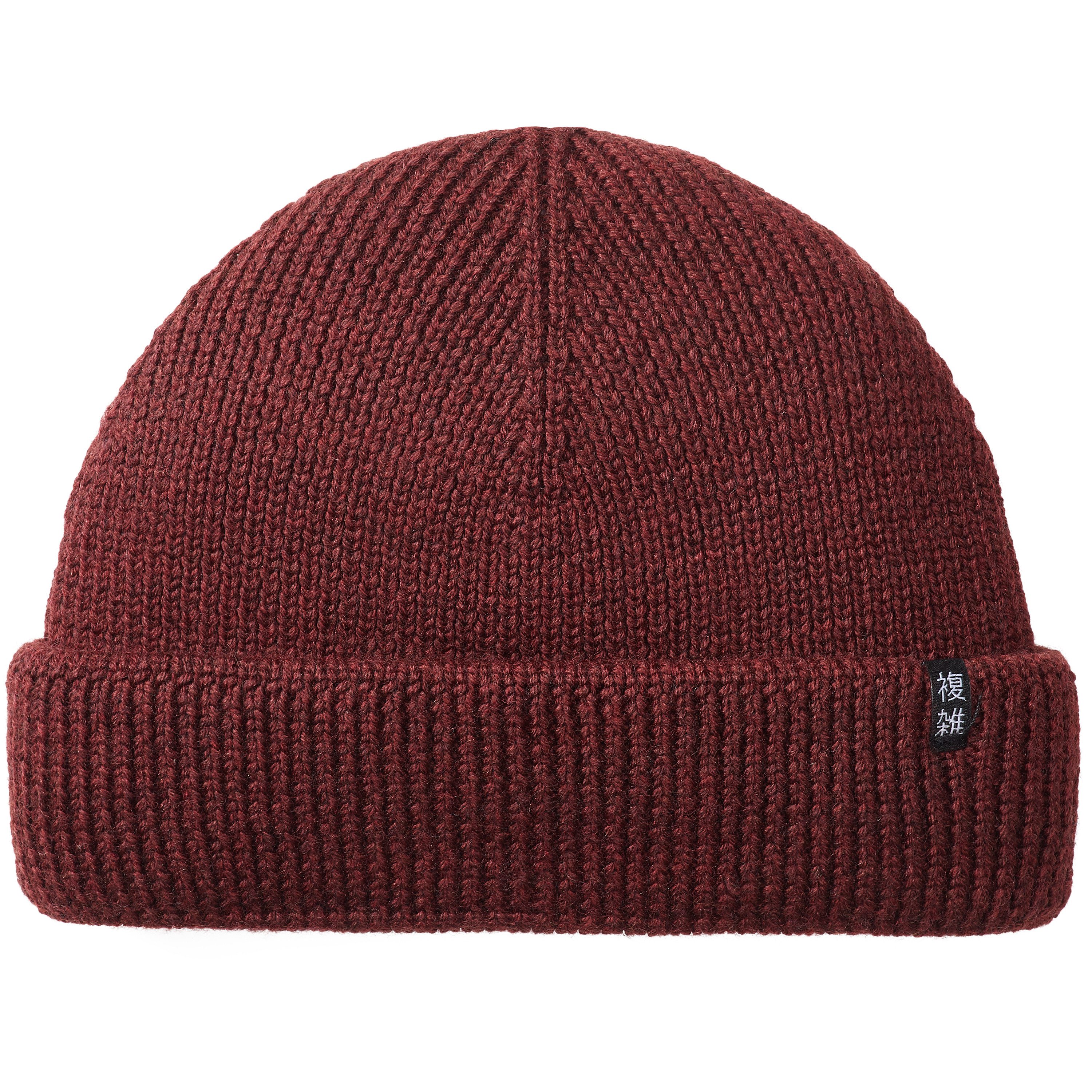 Enter the Complex Beanie - Cho - Fisherman Beanie kurze Fischermütze aus 100% Merino Wolle, Damen und Herren