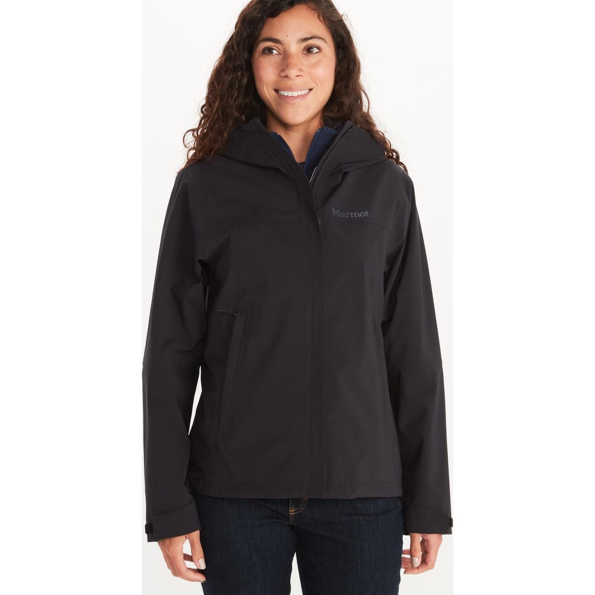 Marmot Outdoorjacke Wm's Precip Eco Pro Jacket Atmungsaktive, wasserdichte Damenjacke mit umweltfreundlichem Finish