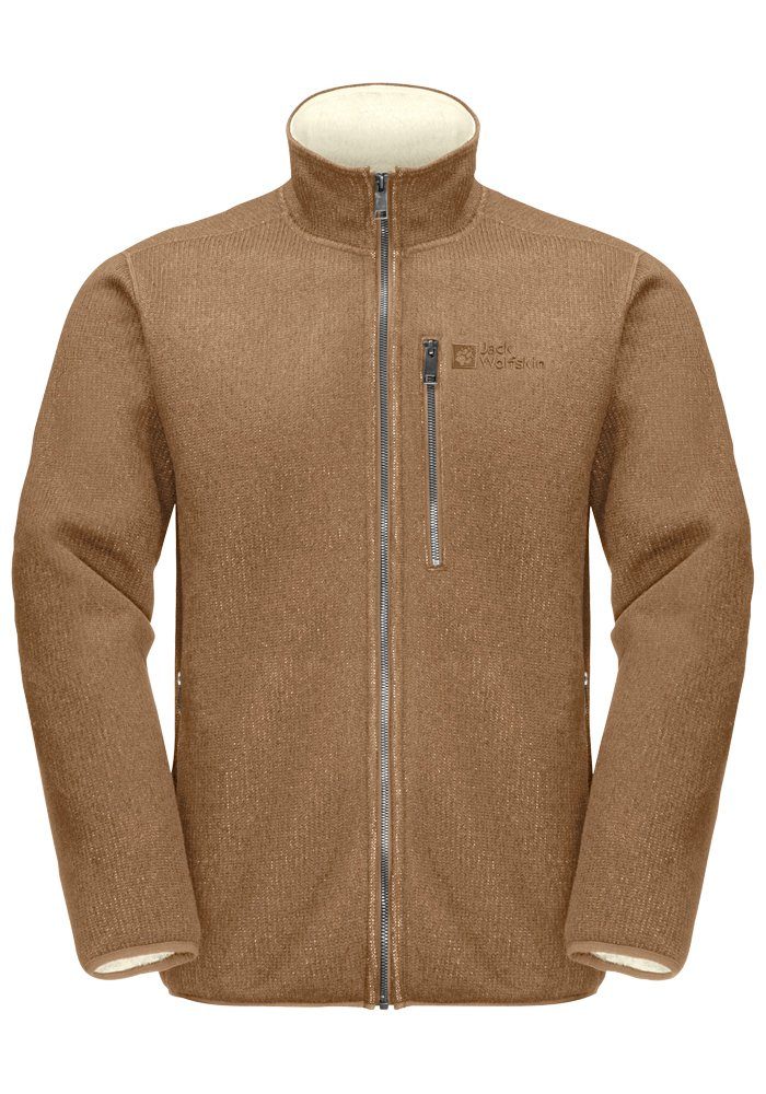 FJORD ROBSON Wolfskin chipmunk Strickfleecejacke JACKET Jack