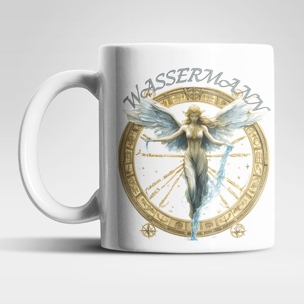 WS-Trend Tasse Sternzeichen Zodiac Kaffeetasse Teetasse Geschenkidee 325 ml, Keramik