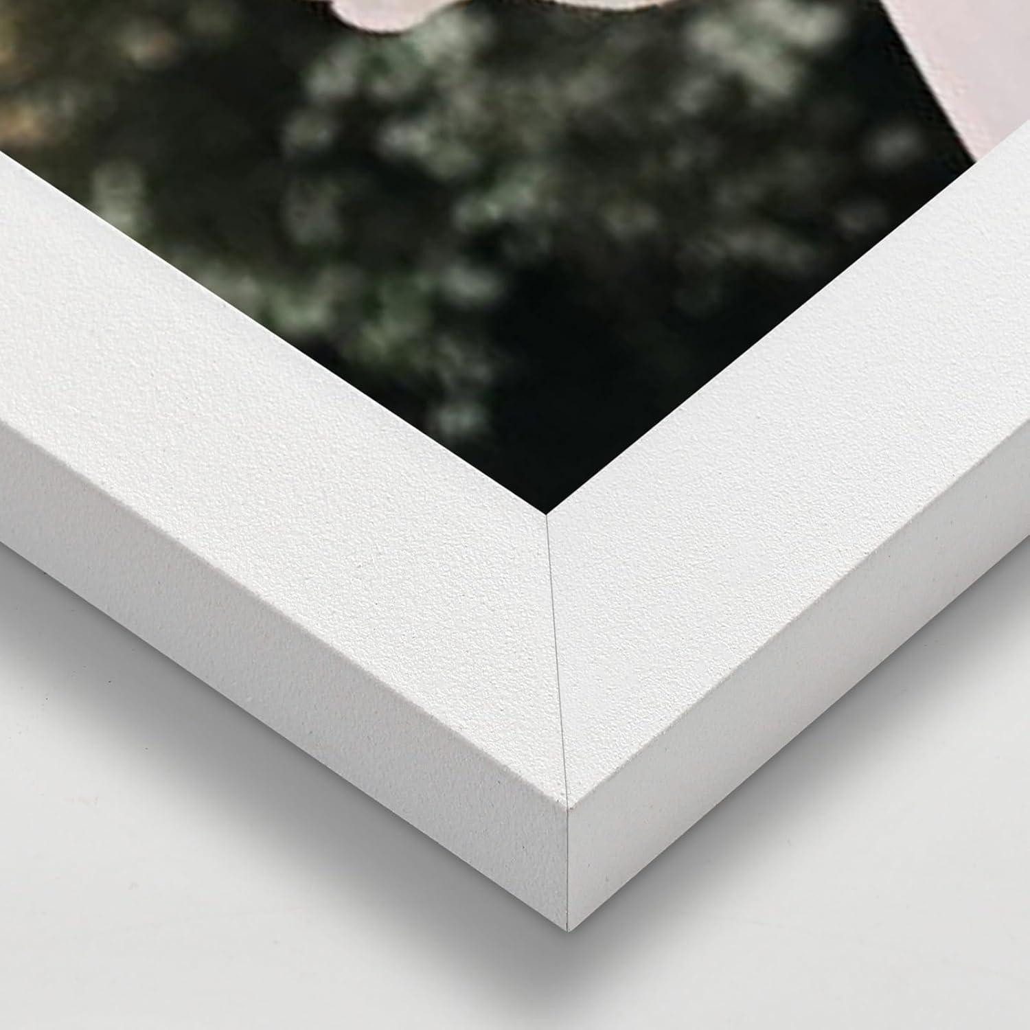 LuxusKollektion Einzelrahmen Bilderrahmen 50x70 Weiß Aluminium