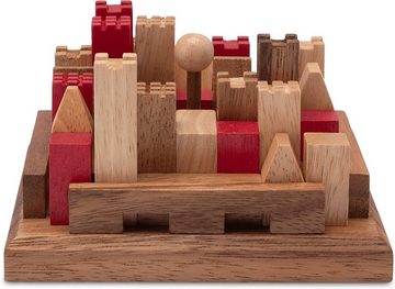 Logoplay Holzspiele Spiel, Castle - Burg - 3D Puzzle aus Holz mit vielen Spielvarianten Holzspielzeug