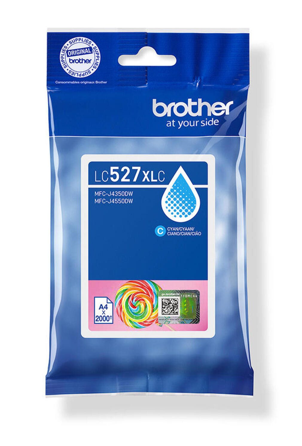 Brother Brother LC527XLC Druckerpatrone cyan (LC527XLC) Tintenpatrone