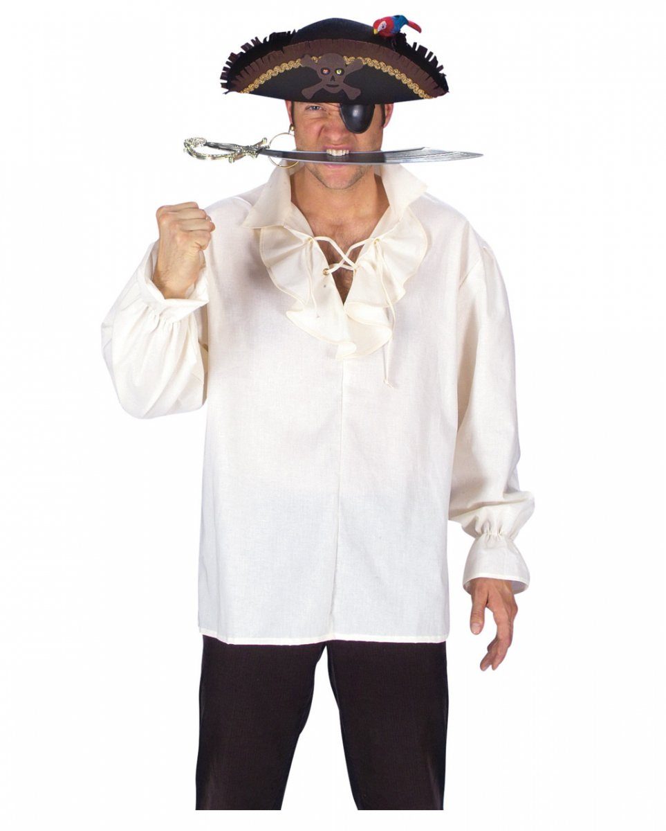 Horror-Shop Kostüm »Seeräuber Hemd mit Rüschenkragen« online kaufen | OTTO