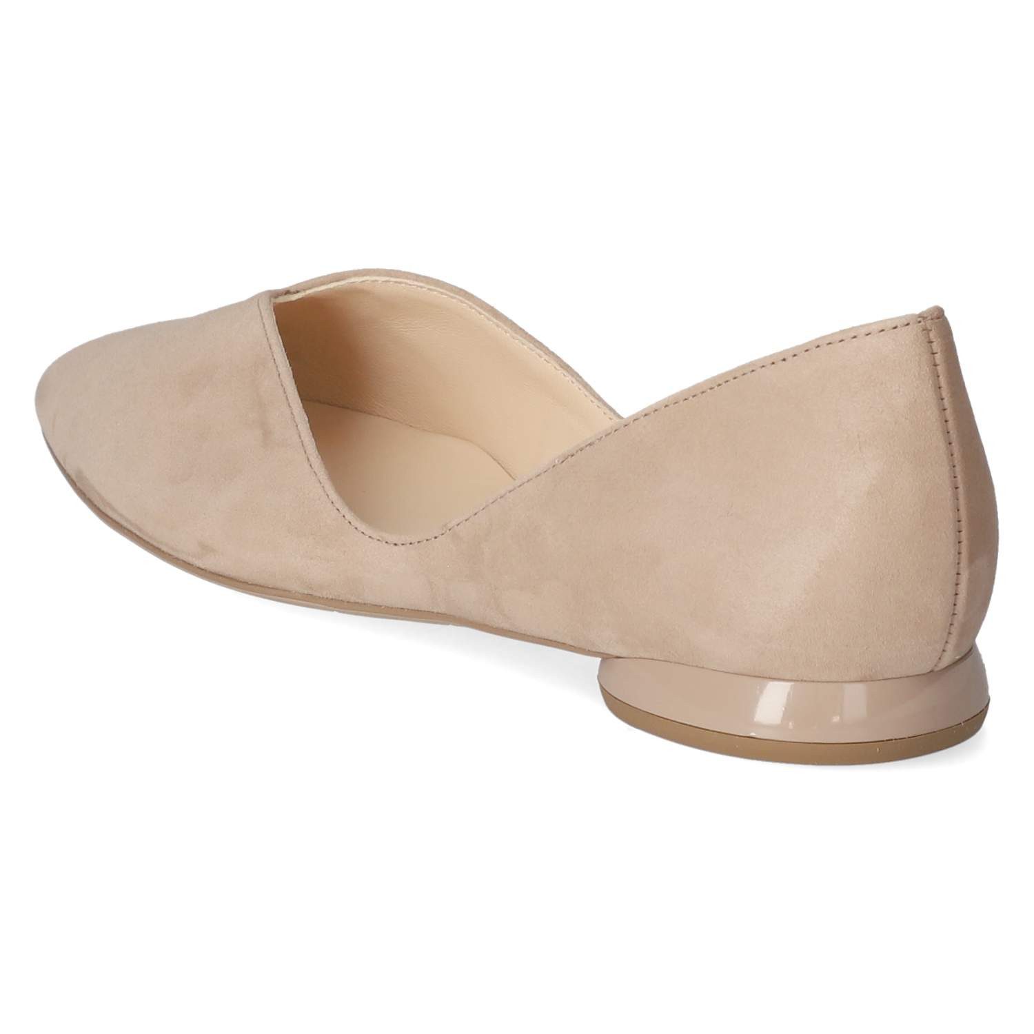 Högl Högl 11000021900 Damen Rauleder taupe Ballerina