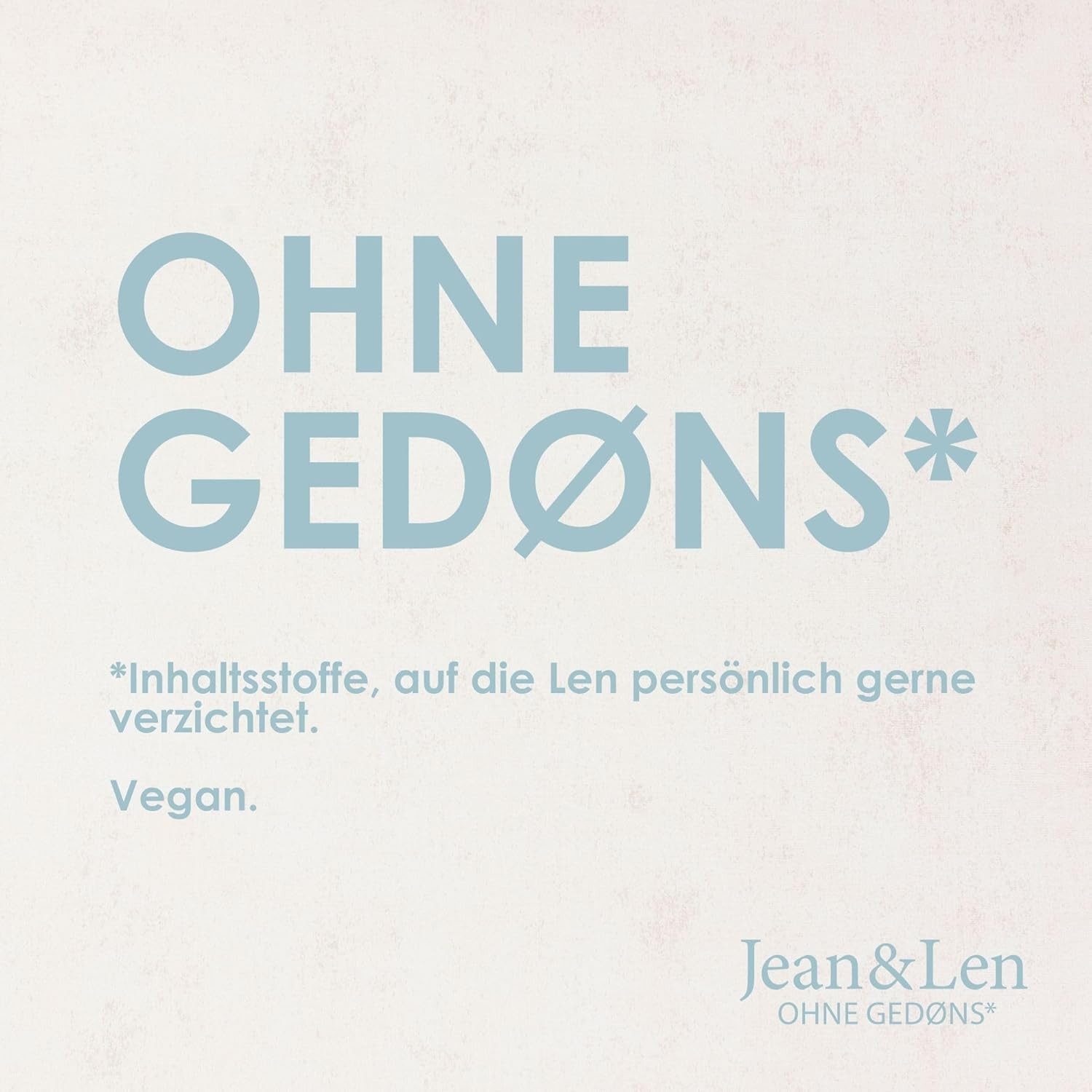 Jean & Len ohne Gedons* After Sun-Gel After Sun Aloe Vera Gel, Unterstützende Pflege bei Sonnenbrand, 1-tlg., Vegan
