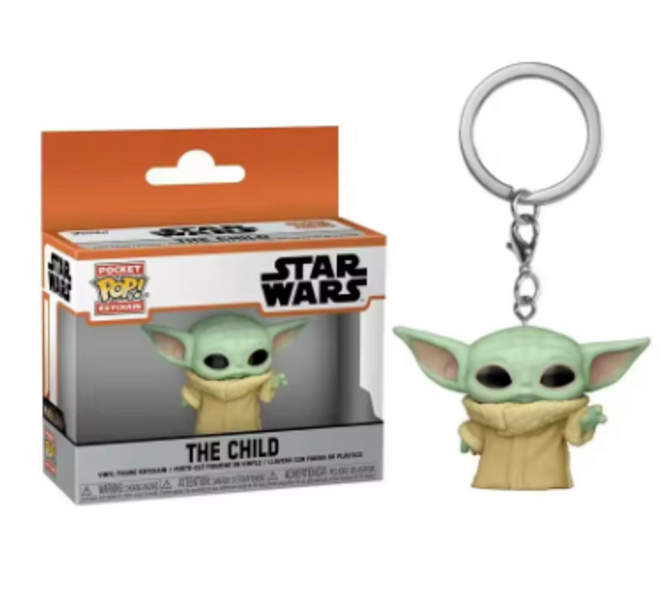 Funko Schlüsselanhänger The Child Schlüsselanhänger POP Sammelfigur Star Wars Fan Merchandise, Star Wars Figur mit Geschenkbox