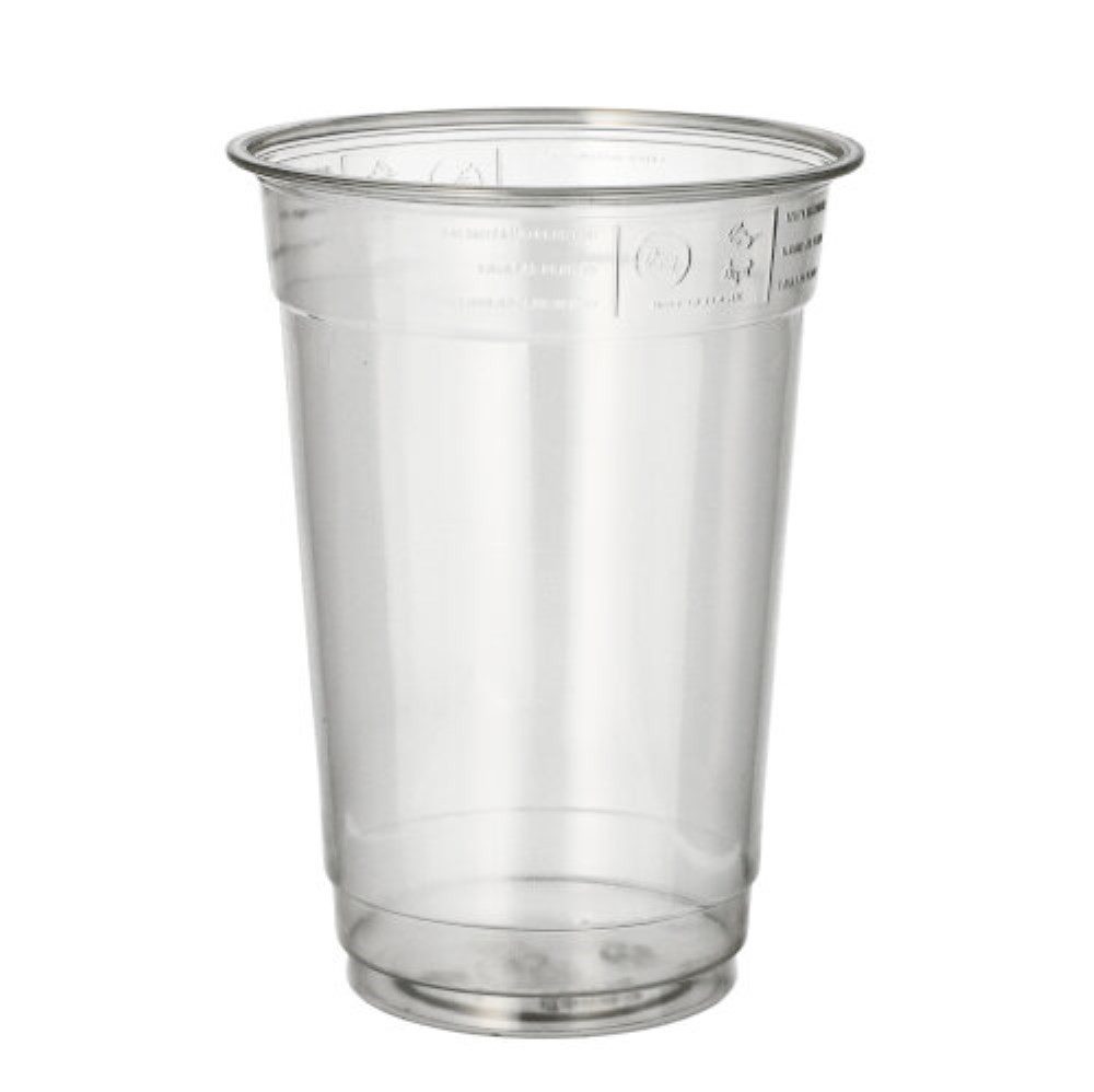 Starpak Becher 50 Trinkbecher "Hurricane", PET 0,4 l Ø 9,5 cm · 12,9 cm glasklar