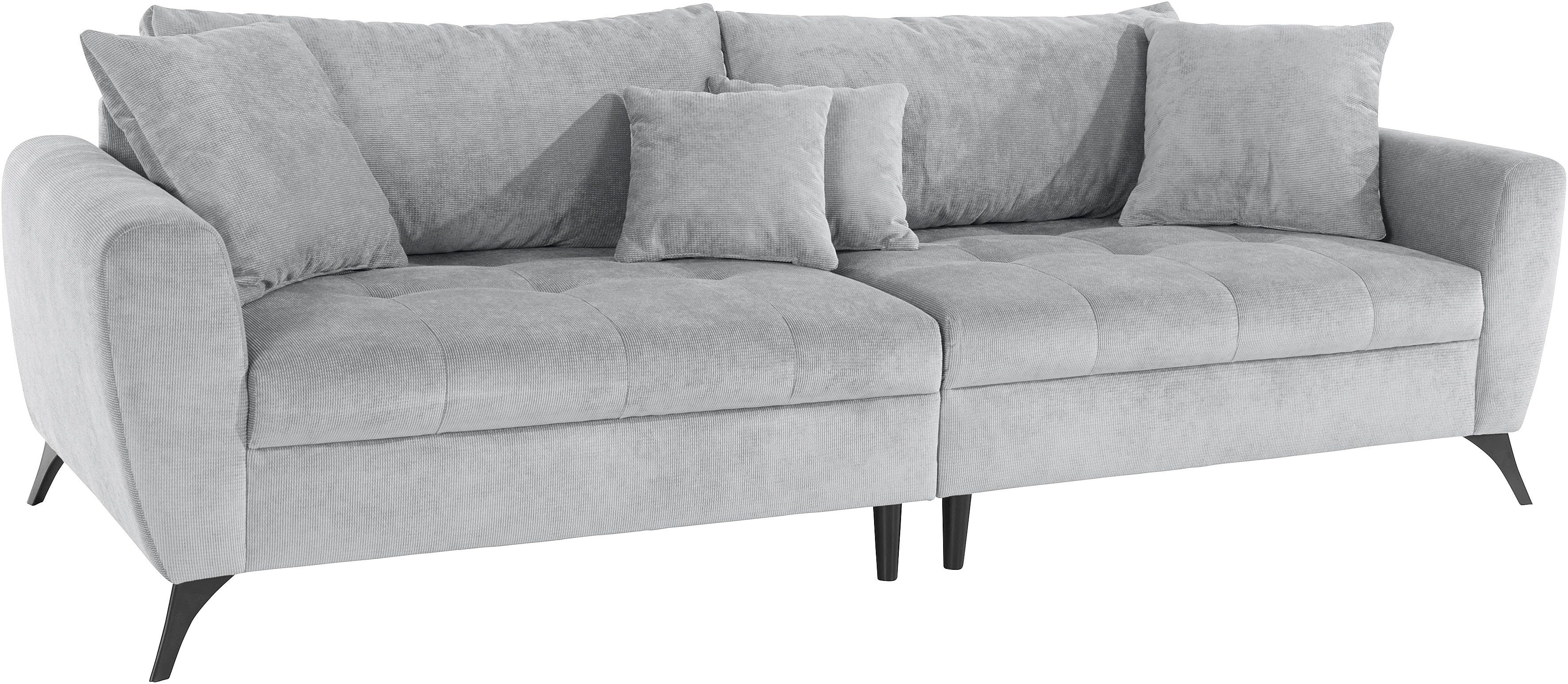 andas Big-Sofa »Lörby«, auch mit Aqua clean-Bezug, feine Steppung im Sitzbereich, lose Kissen-kaufen