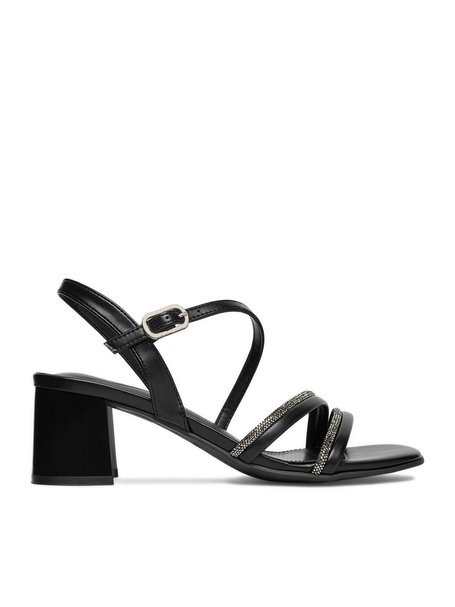 Jenny Jenny Damensandalen Schwarz JENNY-CEO-HY3158-1 Schwarz Sandale