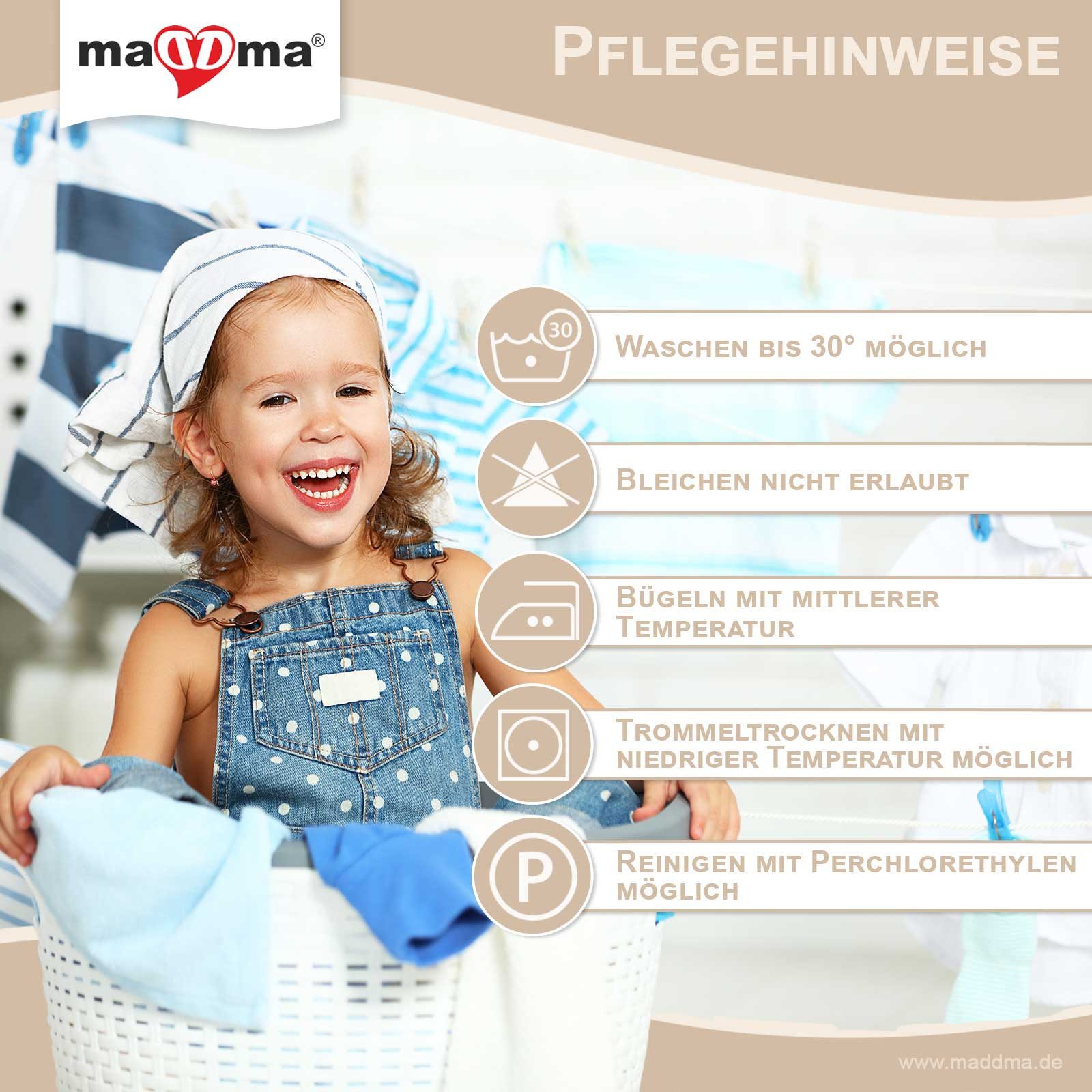 maDDma Stoff Popeline Baumwollstoff Fahnenstoff ab 1m Meterware unifarben 1v2, 009 - schokobraun