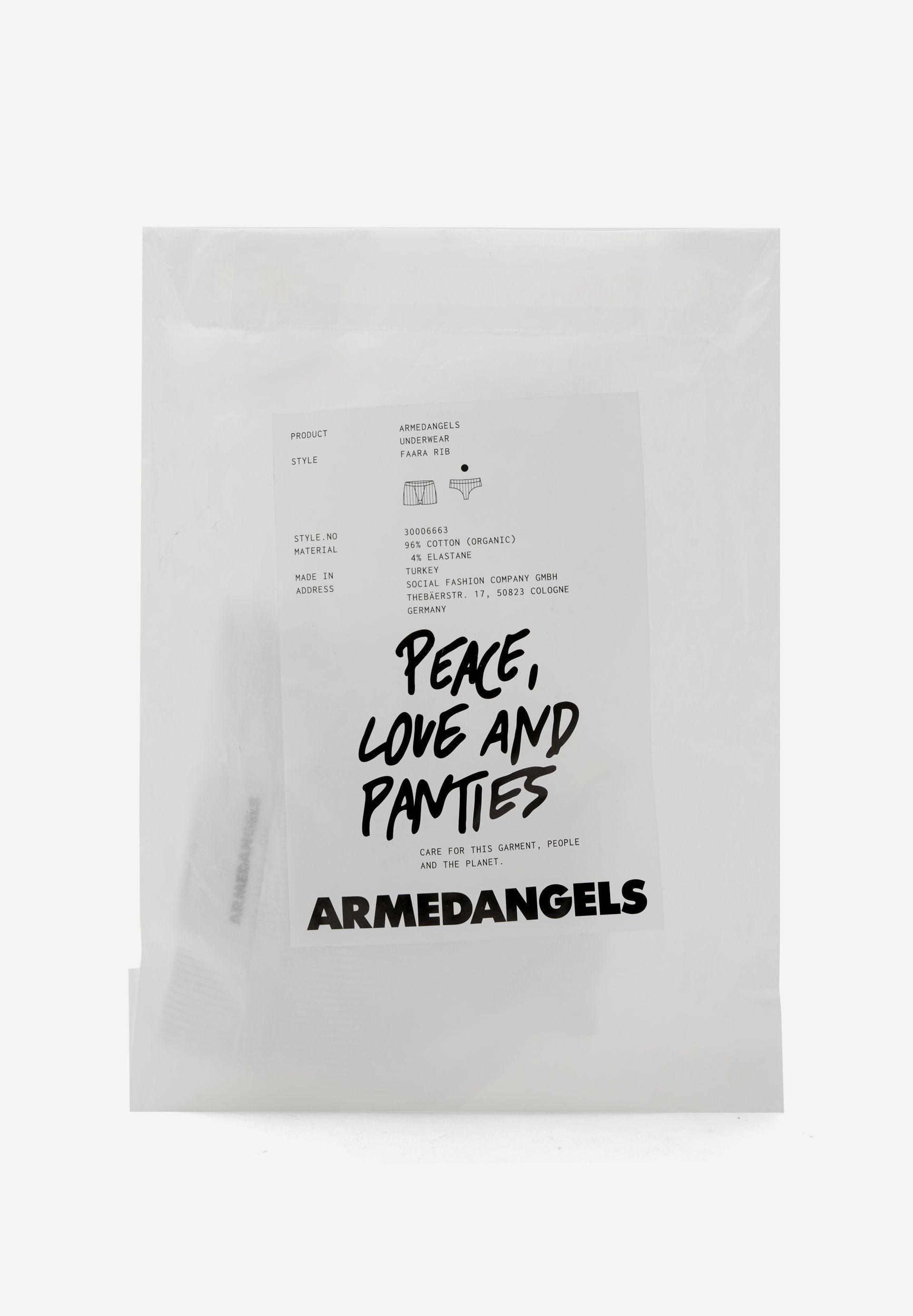 Armedangels Panty FAARA String aus TENCEL™ Modal Mix (1-St) Fitted