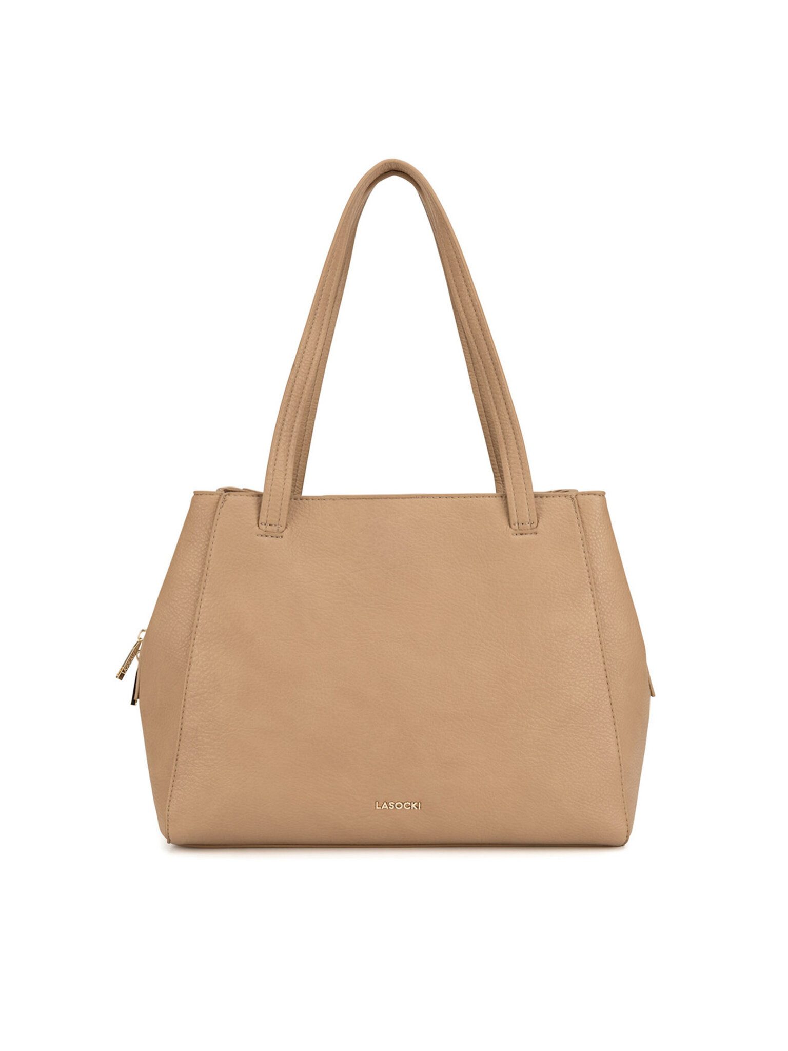 LASOCKI Handtasche Lasocki Damenhandtasche Beige Lasocki-C-LSK-K-032-06 Beige