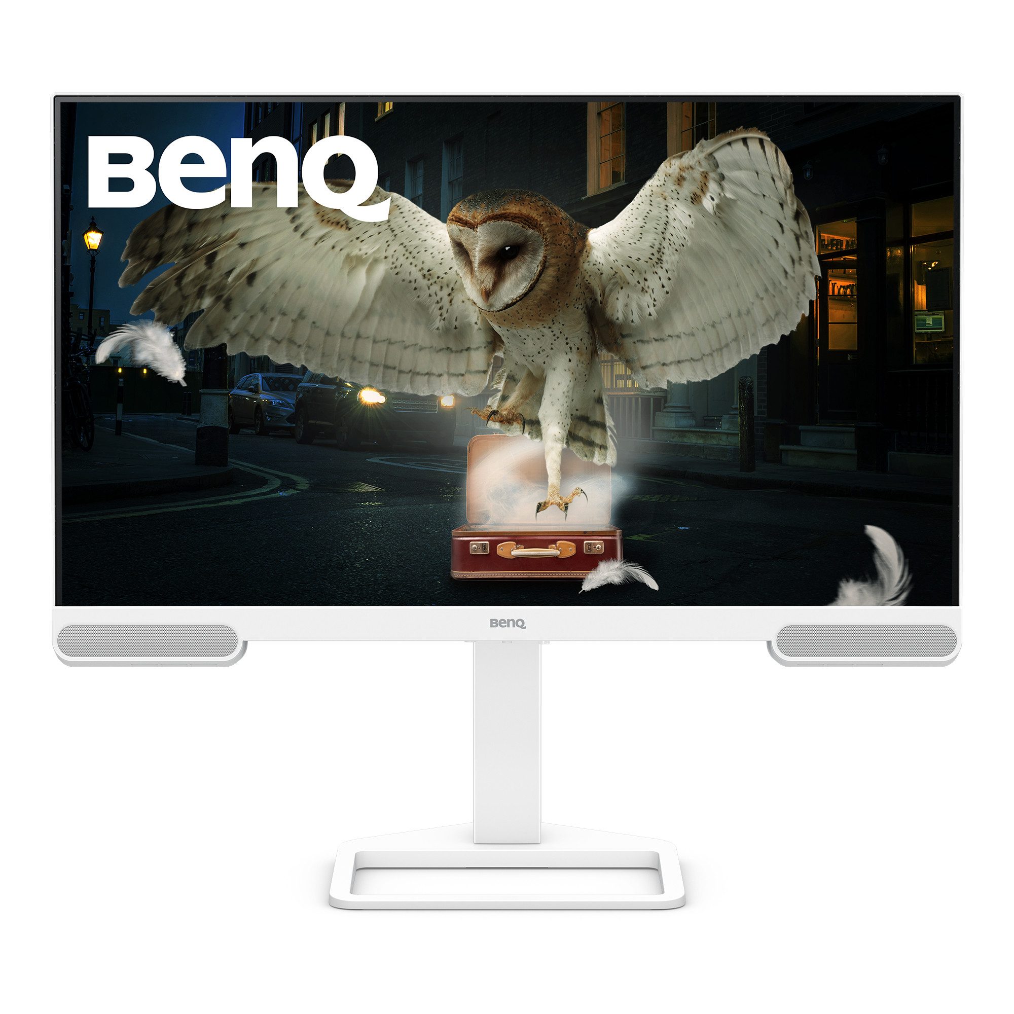 BenQ BenQ 68,6cm EW2790U 16:9 USB-C/HDMI white spk. UHD LED-Monitor (68,6 cm/27 ", 3840 x 2160 px, 4K Ultra HD, 5 ms Reaktionszeit, 60 Hz, LED)