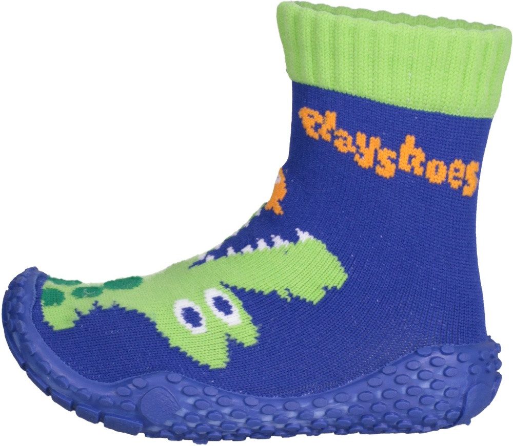 Socken Aqua-Socken Krokodil