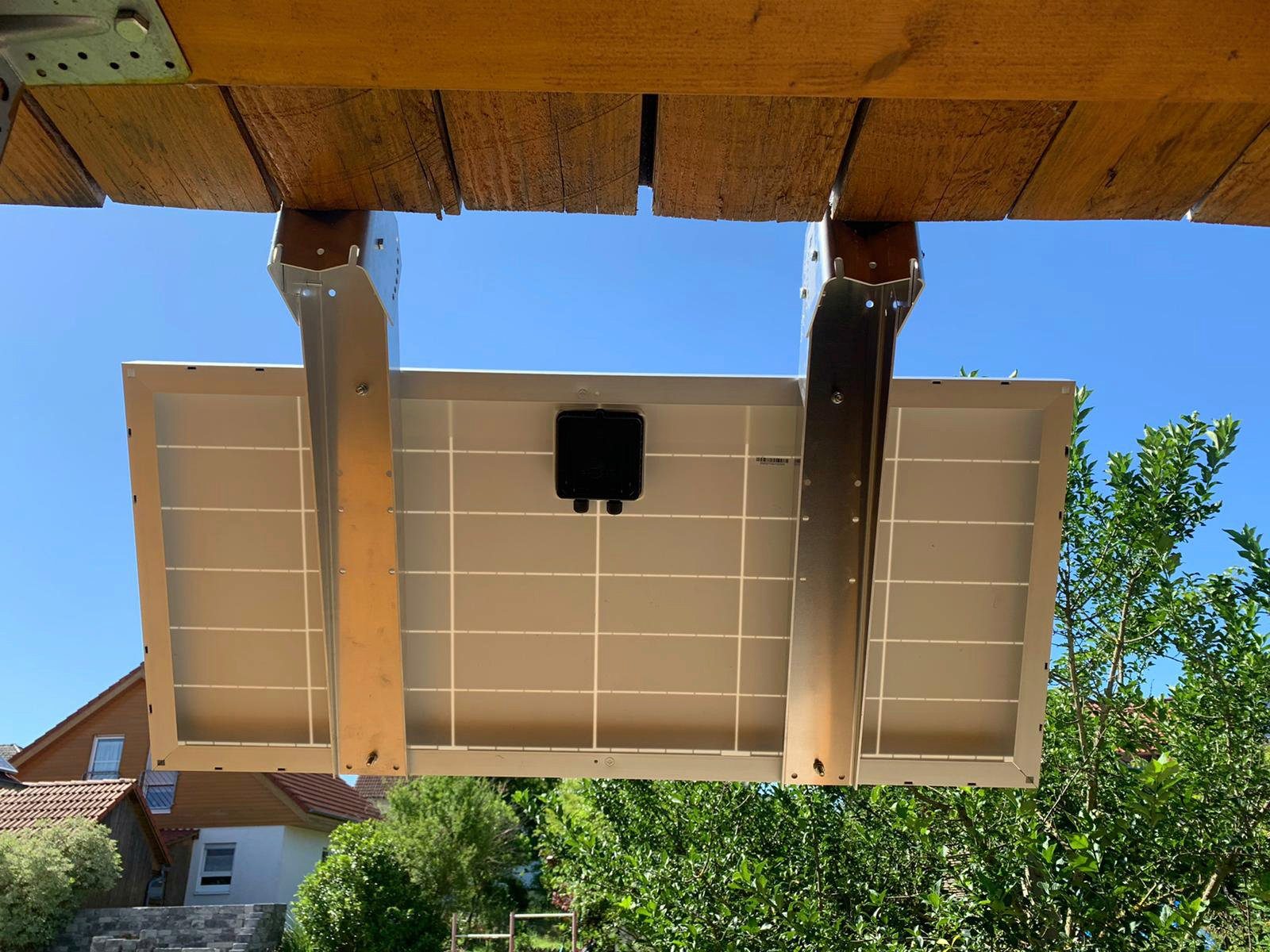 SUNKIT Gartenhaus/Carport Solar Solarmodul W, PV für Spar-Set, 65 Sunset Polykristallin,