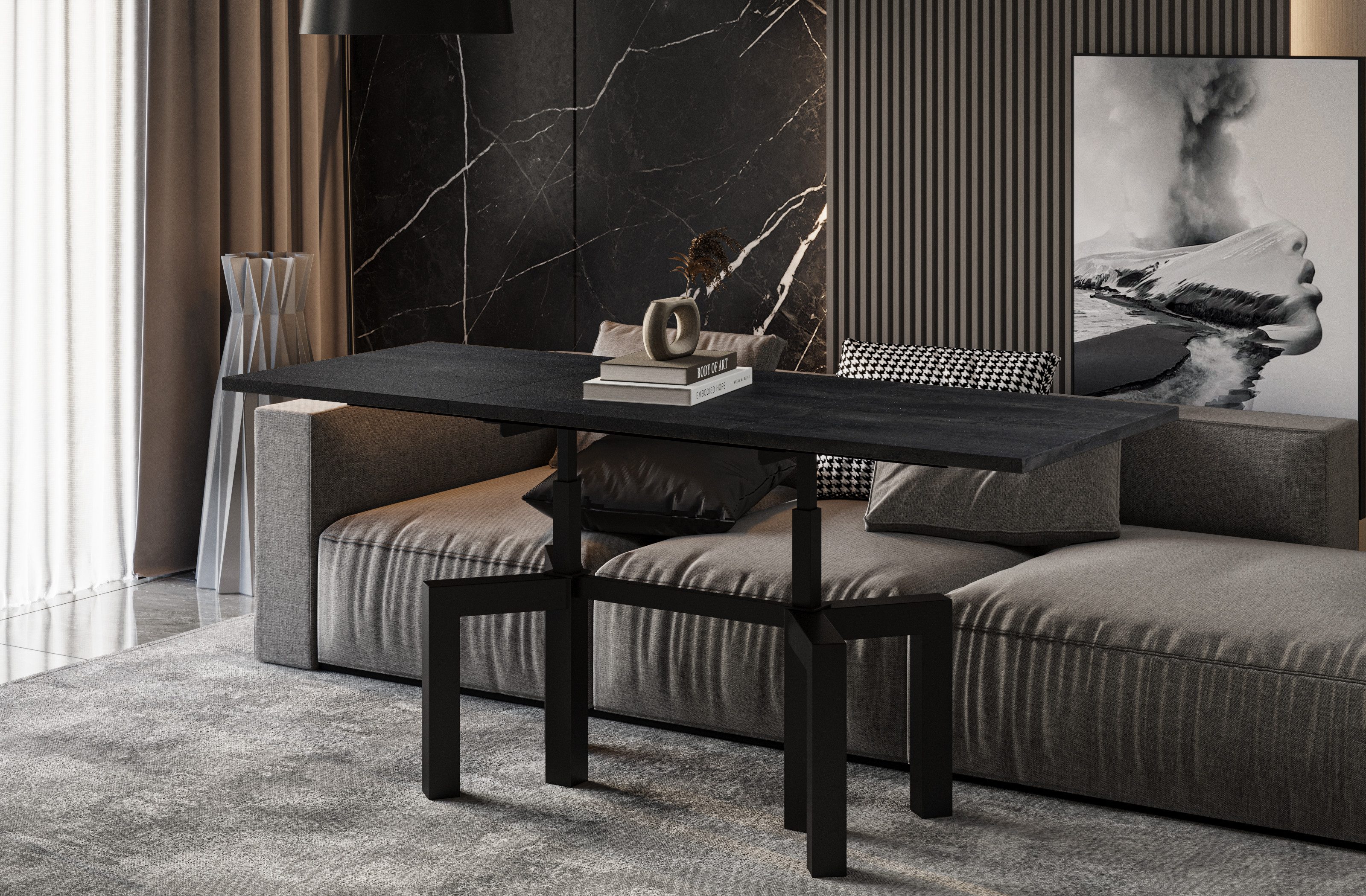 Endo-Moebel Couchtisch Oliana - ausziehbar 110-170cm günstig online kaufen