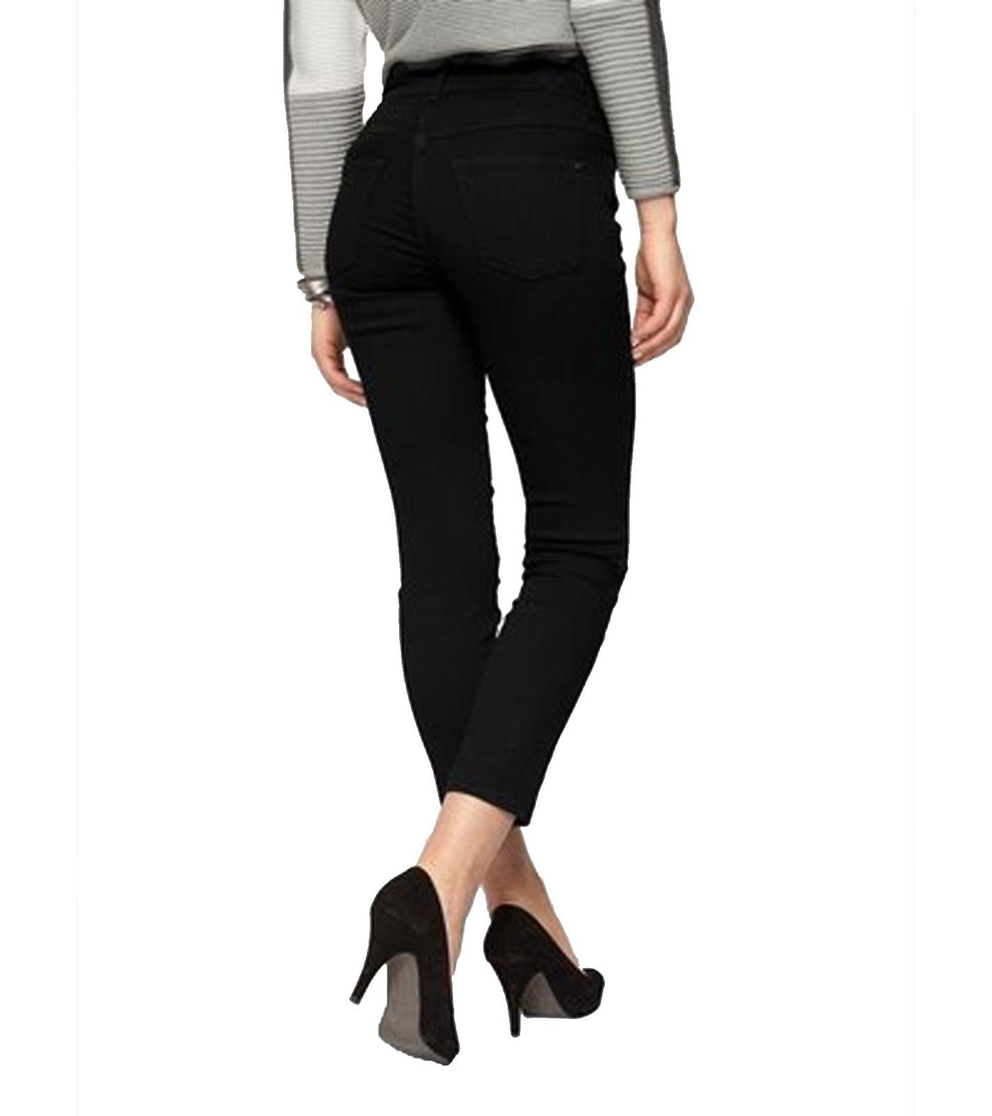 MAC Regular-fit-Jeans »MAC DREAM-Slim Jeans begehrte Damen Denim-Hose in  5-Pocket-Style mit Zipperdetail Freizeit-Hose Schwarz« online kaufen | OTTO