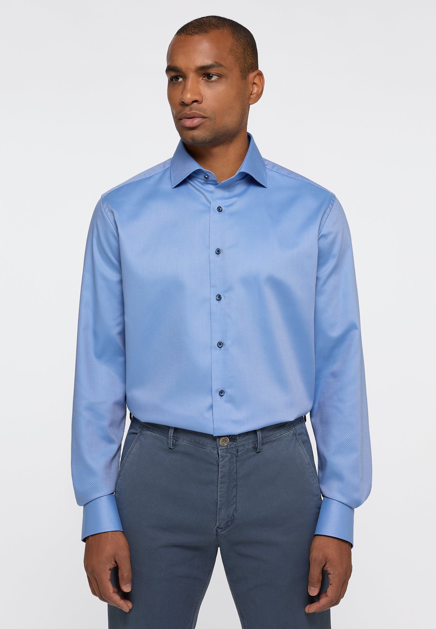 Eterna Langarmhemd MODERN FIT günstig online kaufen