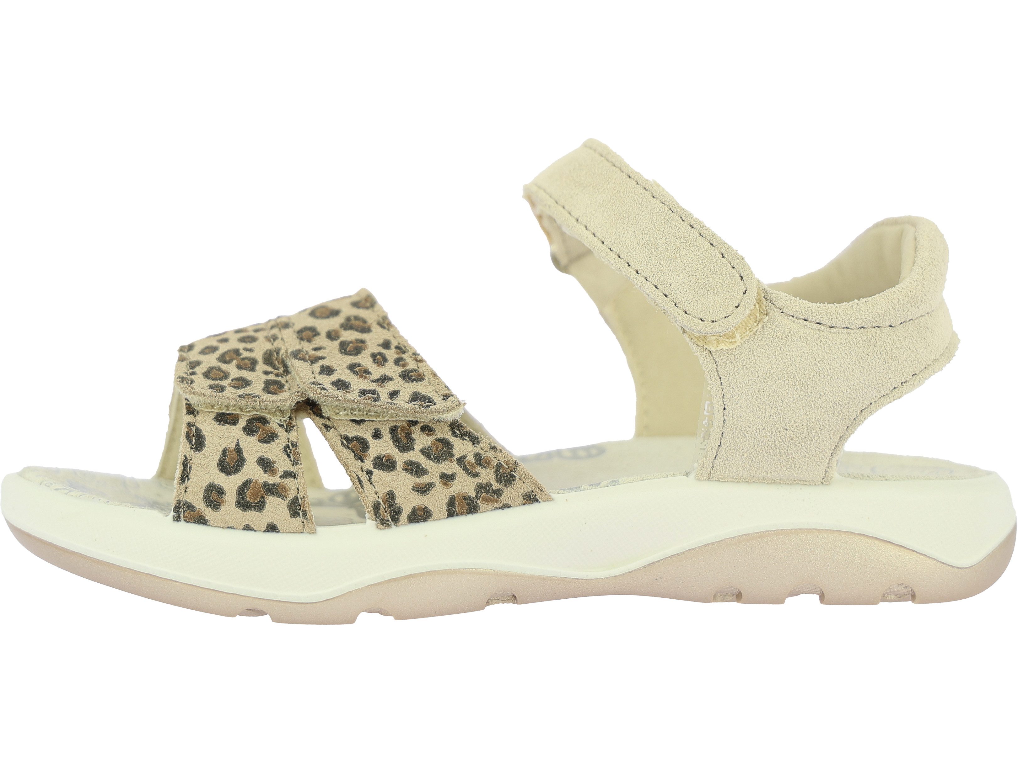 Lurchi Fiori Sandale Klettschuh mit Leo-Muster, Größenschablone zum Download