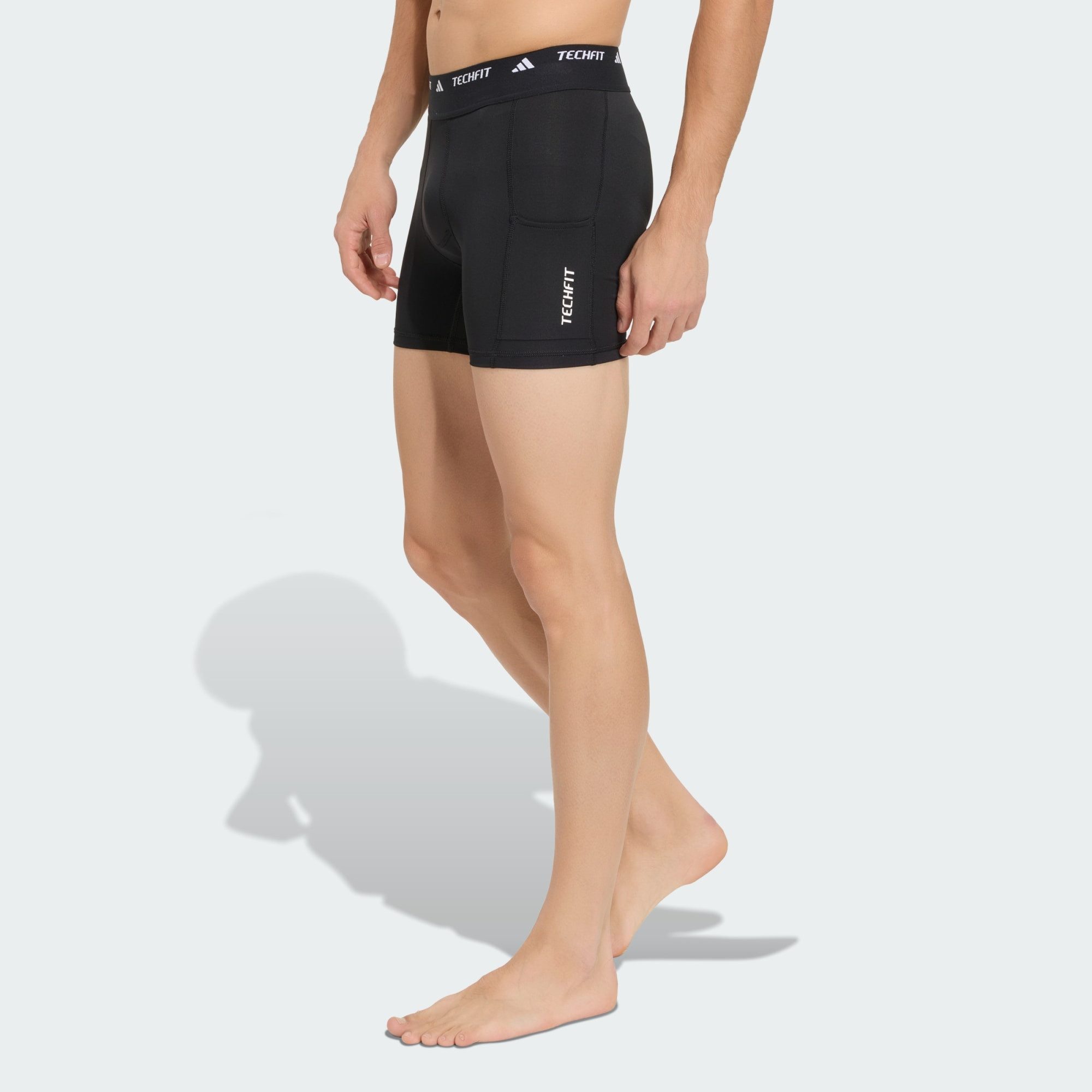 adidas Performance Leggings TECHFIT HYBRID-LEGGINGS, KURZ (1-tlg)