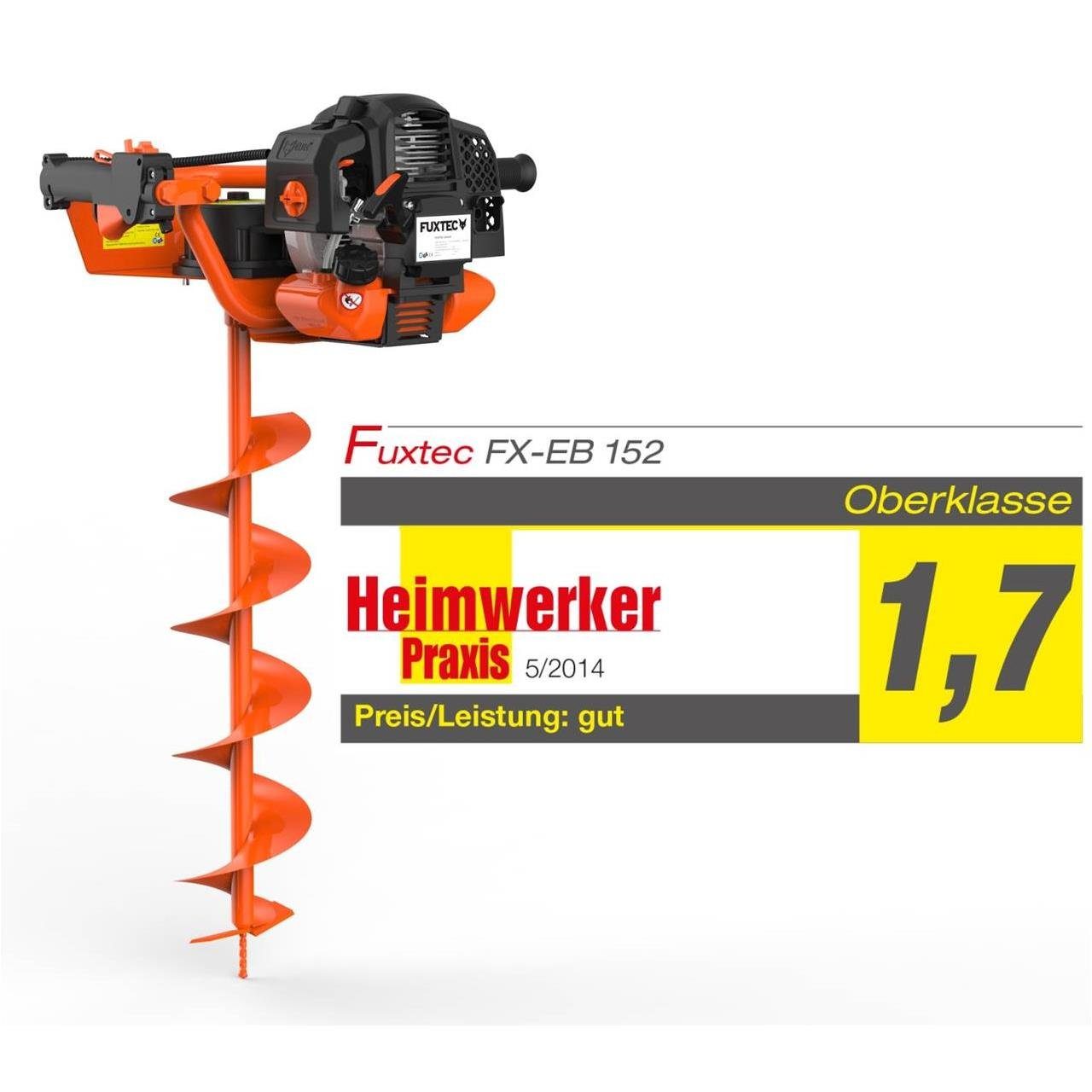 FUXTEC Erdbohrer FX-EB152, 2,2 kW, max. 9000 U/min günstig online kaufen